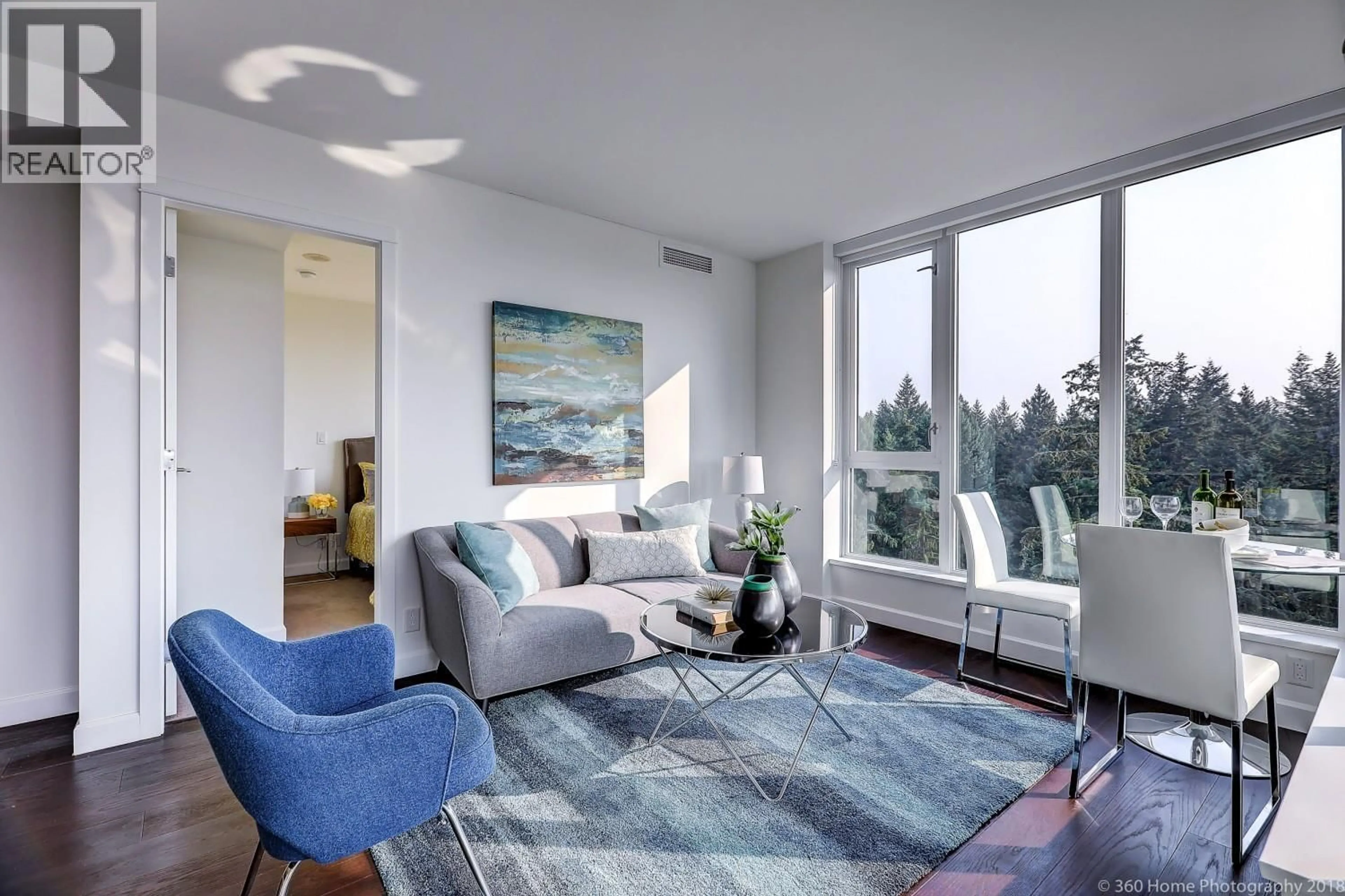 Living room with furniture, unknown for 2207 - 3355 BINNING ROAD, Vancouver British Columbia V6S0J1