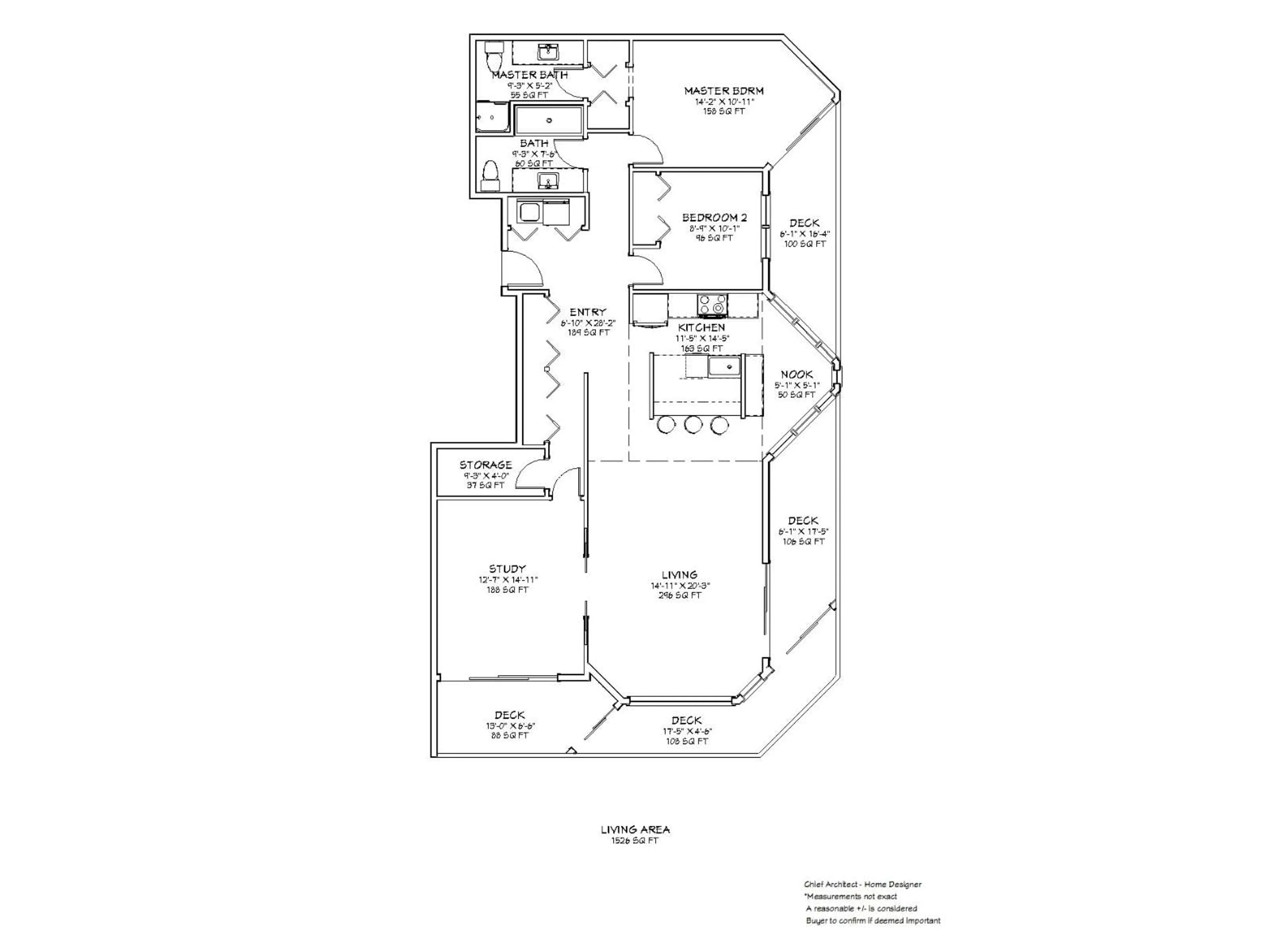 Floor plan for 508 - 1480 FOSTER STREET, White Rock British Columbia V4B3X7