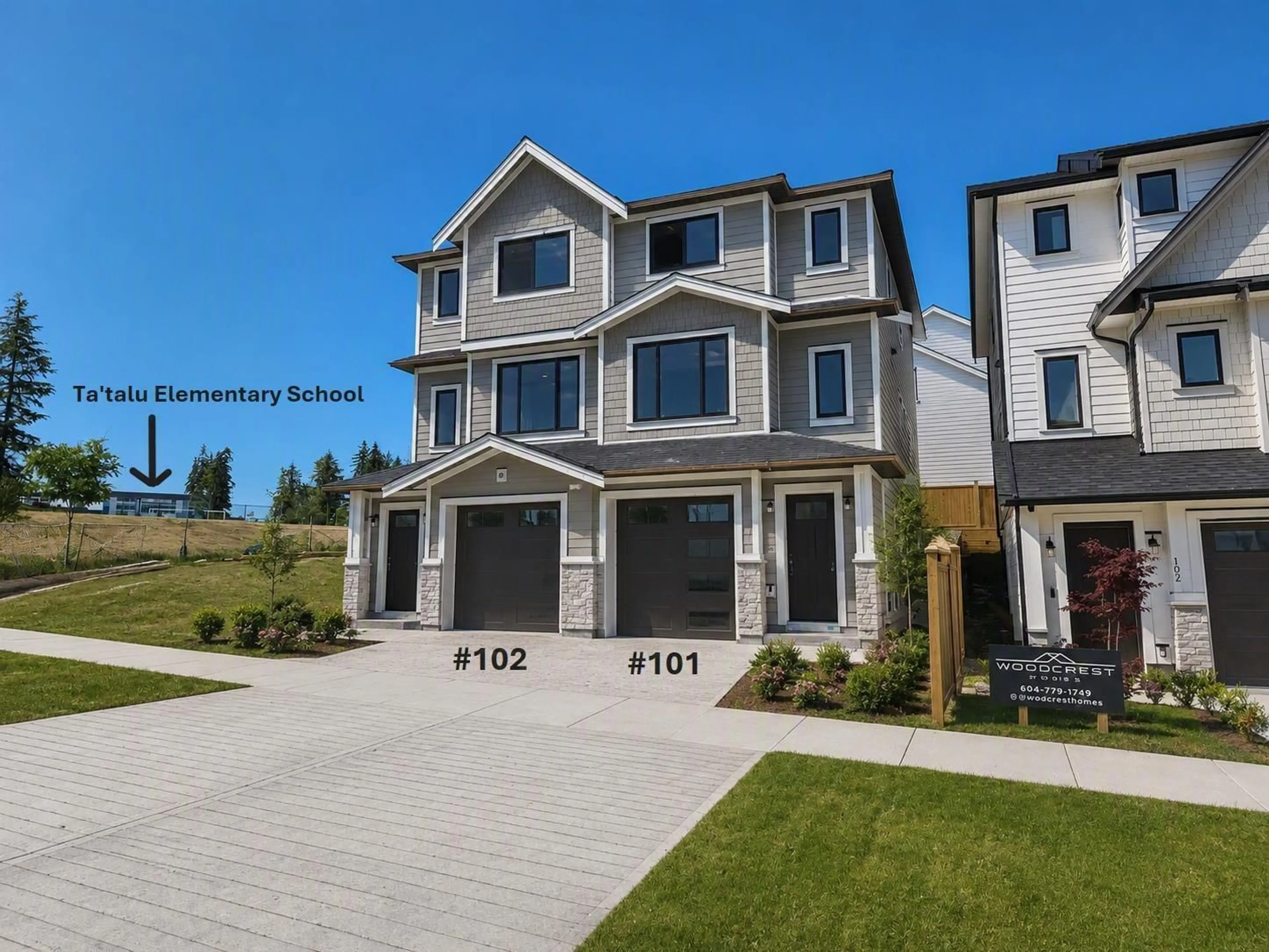 Home with vinyl exterior material, mountain view for 102 - 1840 165A STREET, Surrey British Columbia V3Z9X5