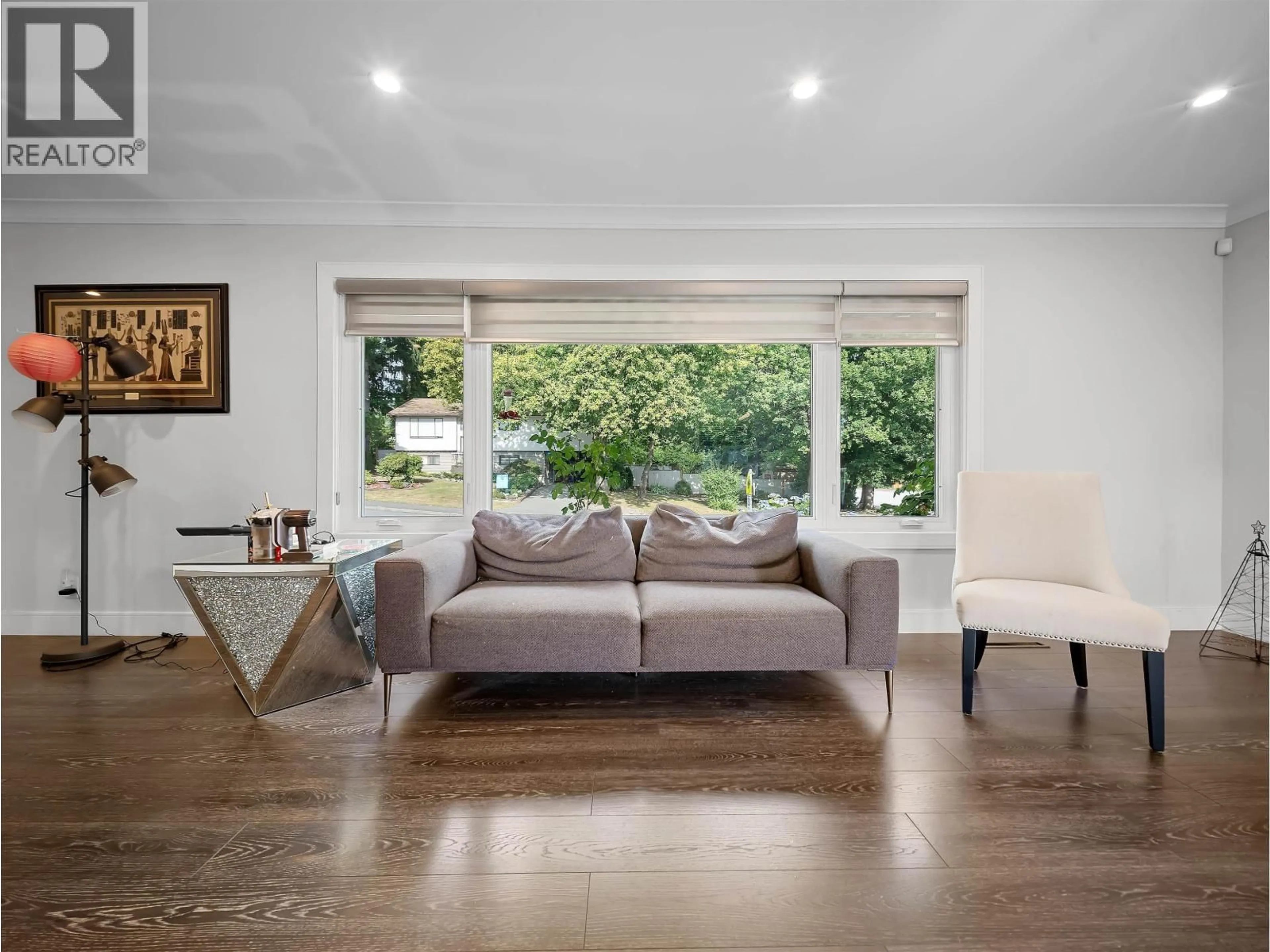 Living room with furniture, wood/laminate floor for 336 WALKER STREET, Coquitlam British Columbia V3K4C8