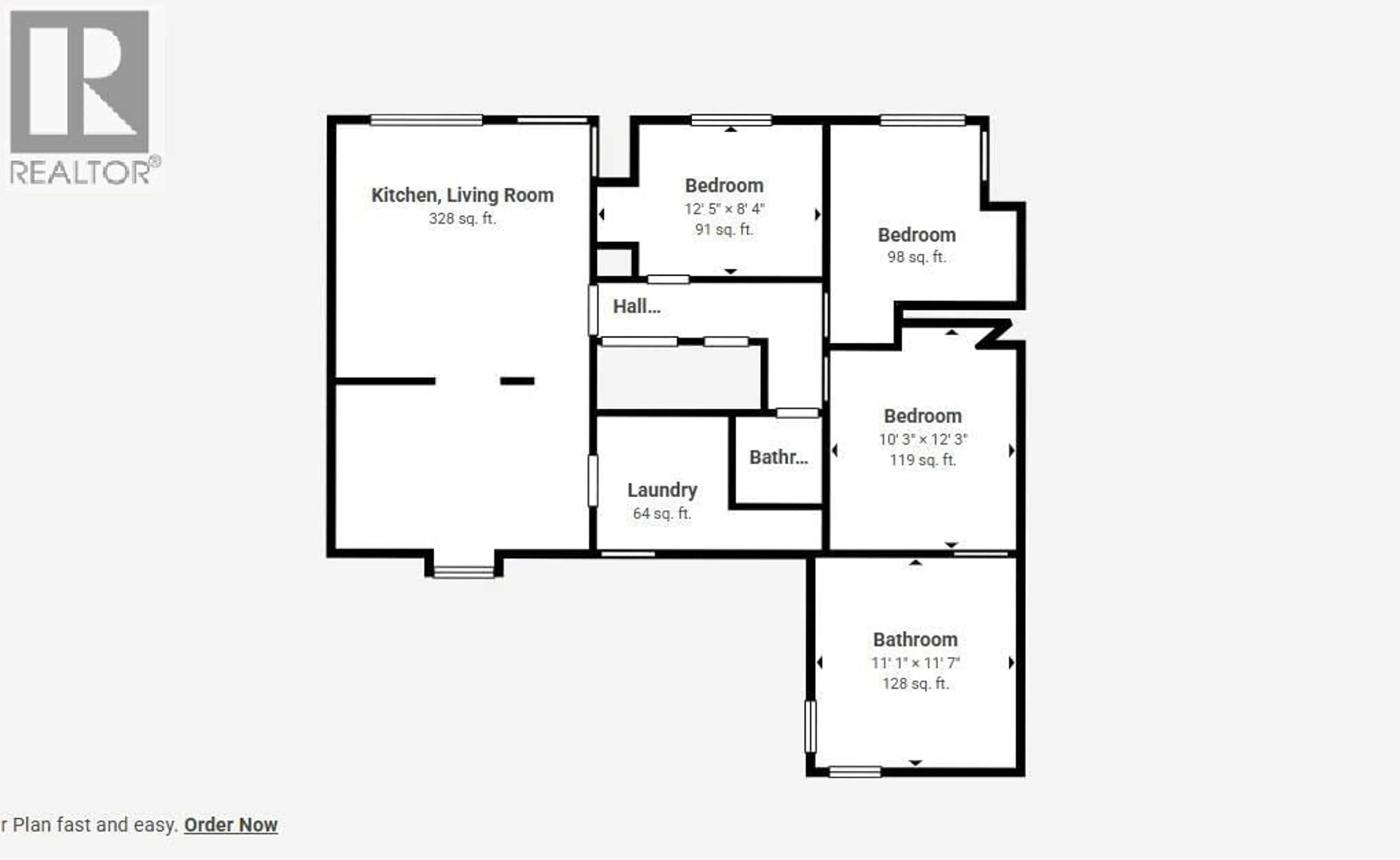 Floor plan for 1282 HAUSAMAN ROAD, Quesnel British Columbia V2J3V1
