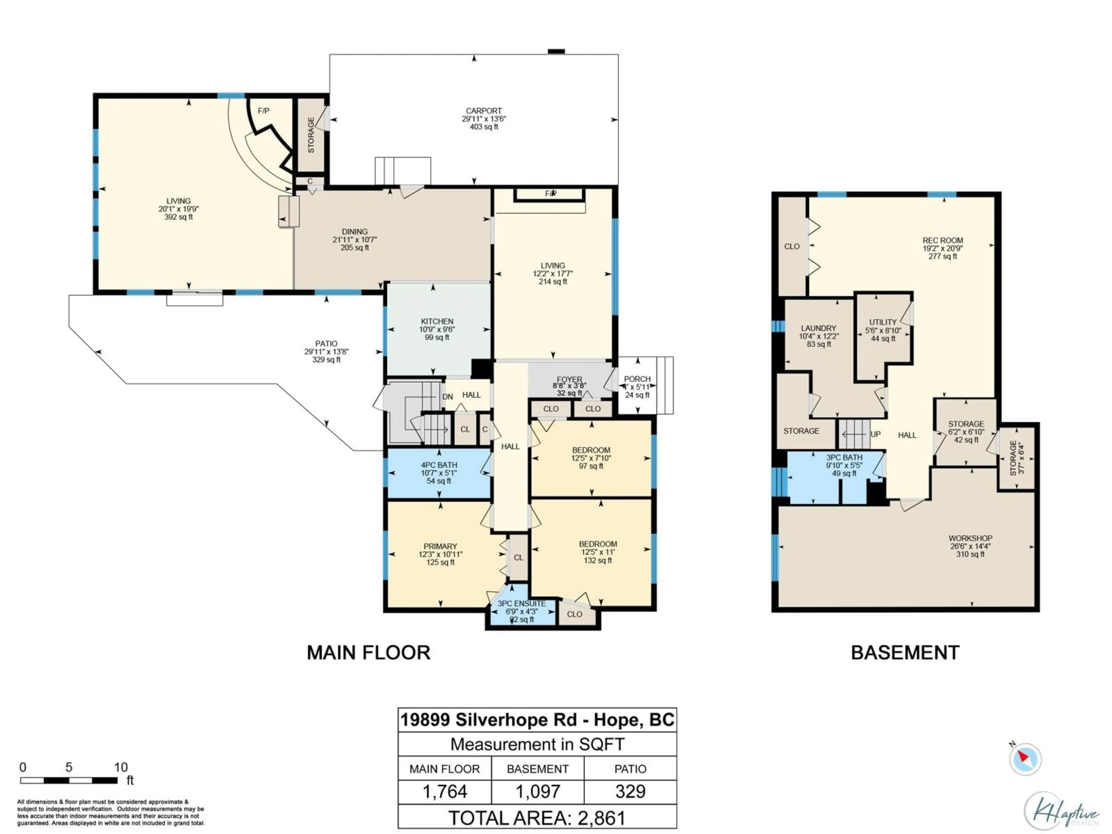 Floor plan for 19899 SILVERHOPE ROAD, Hope British Columbia V0X1L2