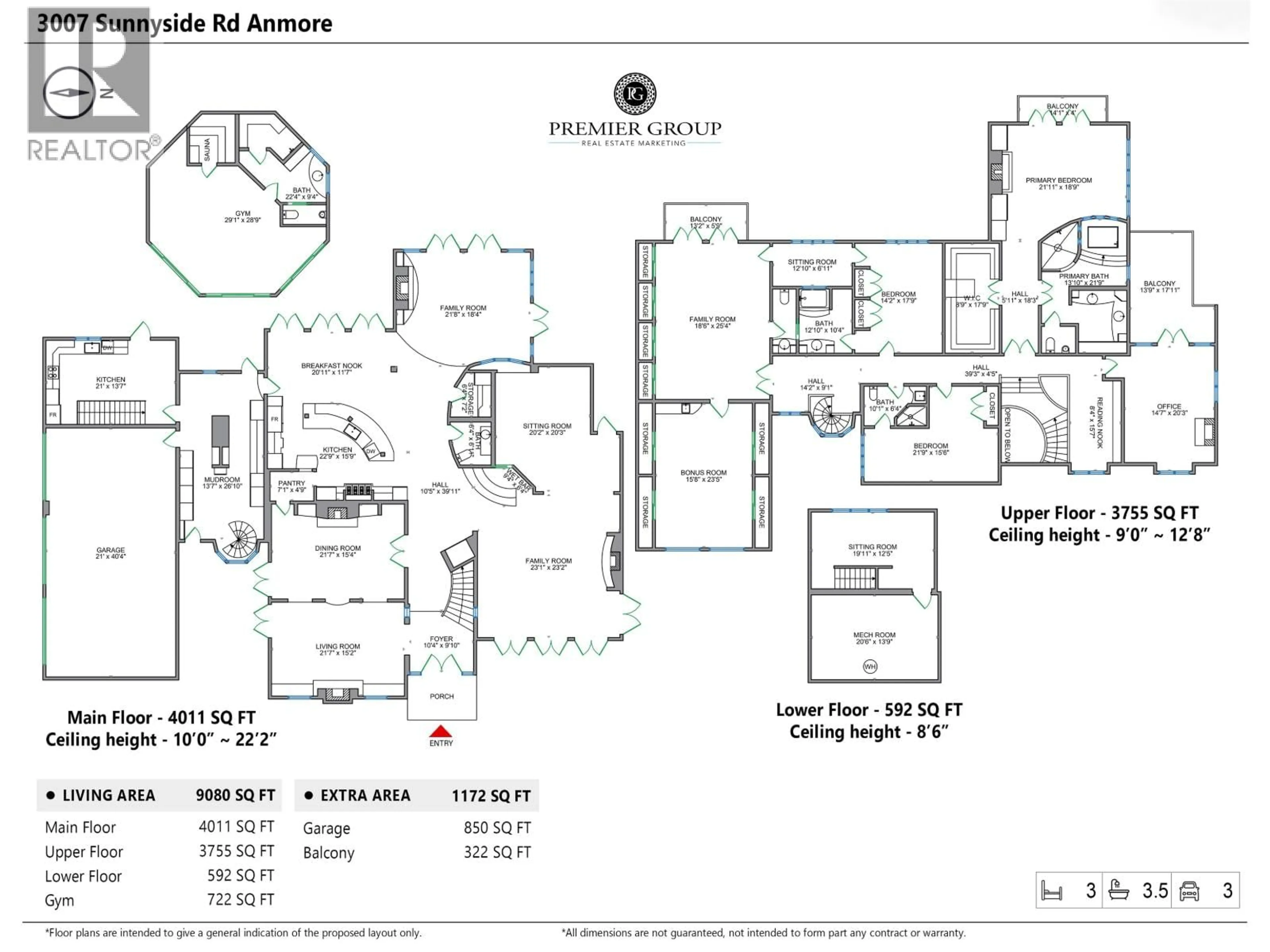 Floor plan for 3007 SUNNYSIDE ROAD, Anmore British Columbia V3H5G6