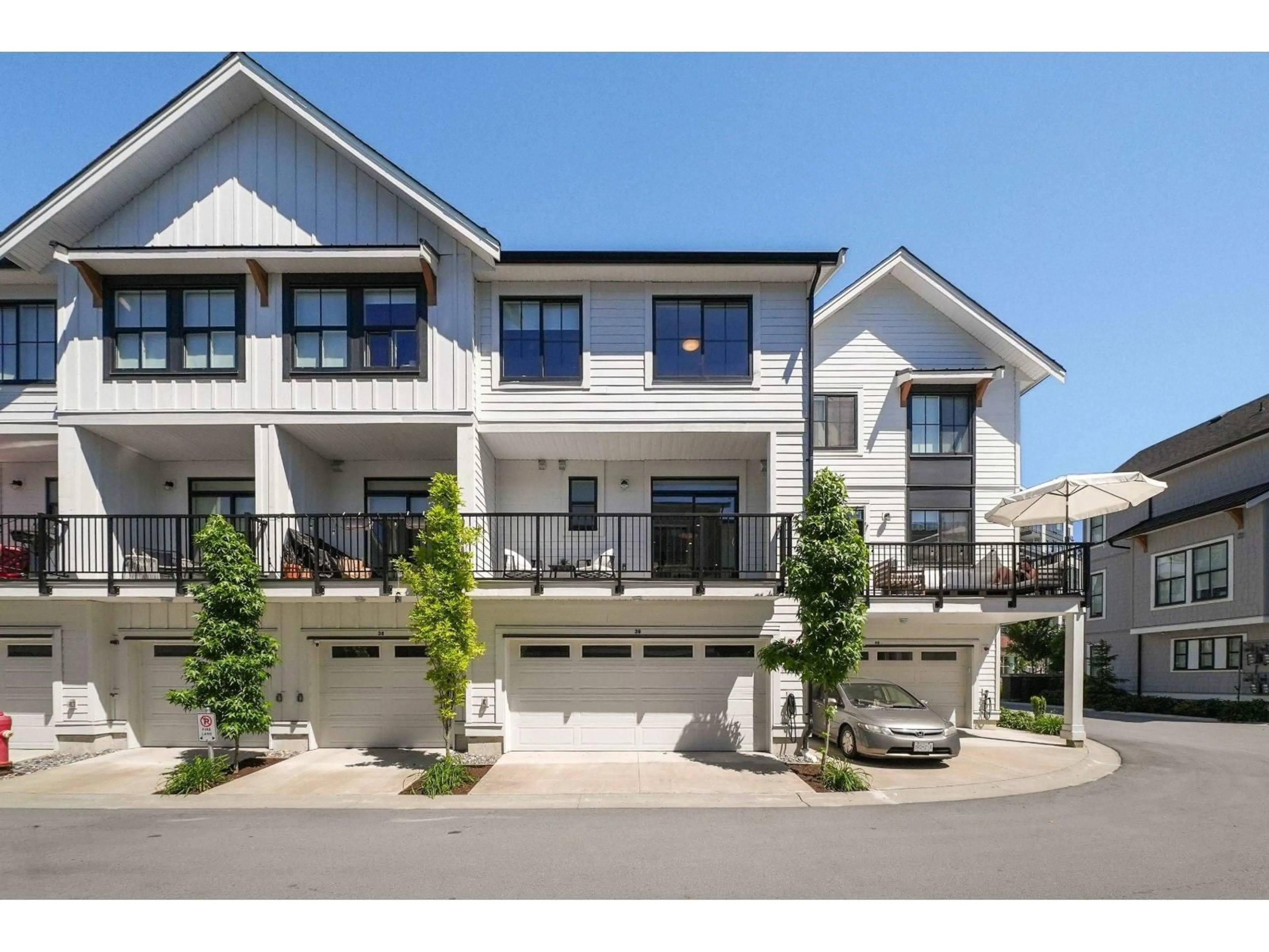 A pic from outside/outdoor area/front of a property/back of a property/a pic from drone, street for 39 - 7937 206 STREET, Langley British Columbia V2Y1X6