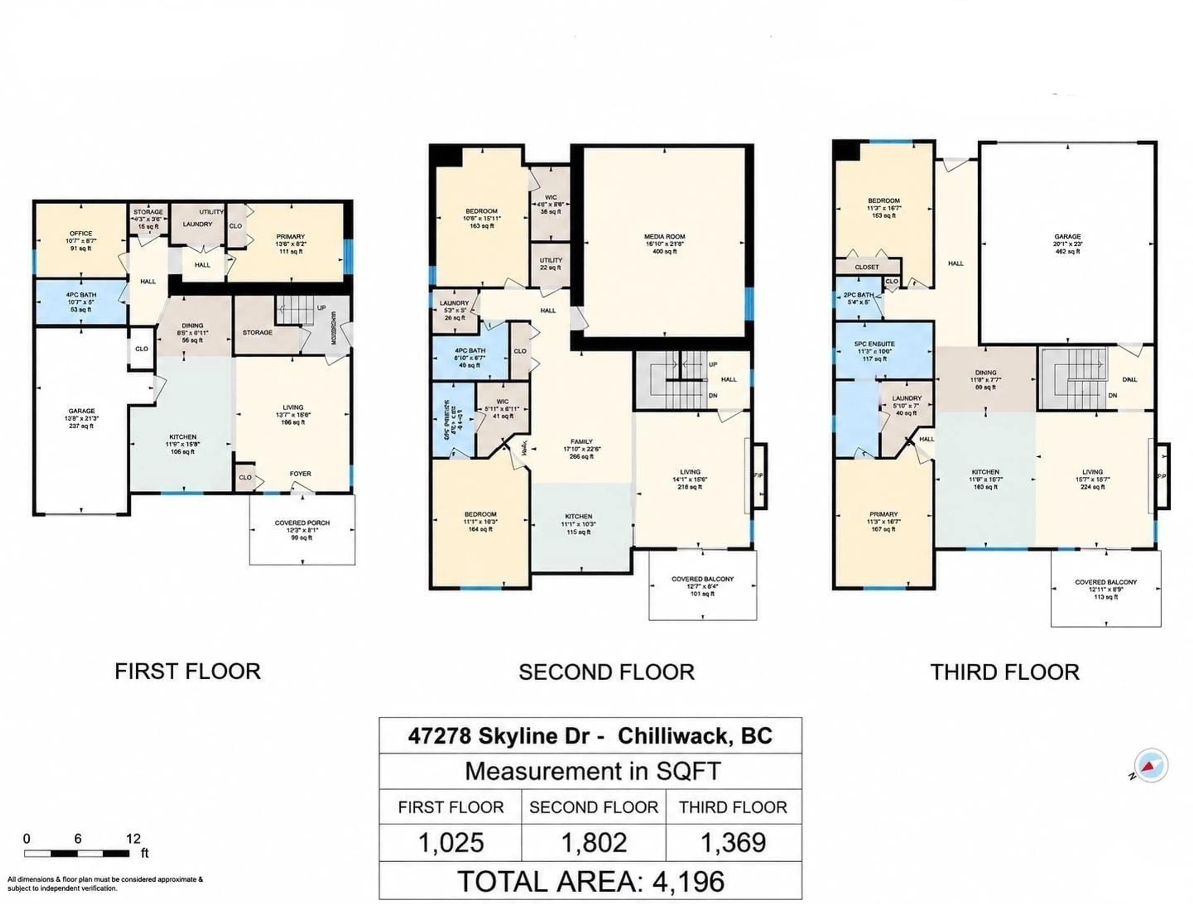 Floor plan for 47278 SKYLINE DRIVE, Chilliwack British Columbia V2R0R4