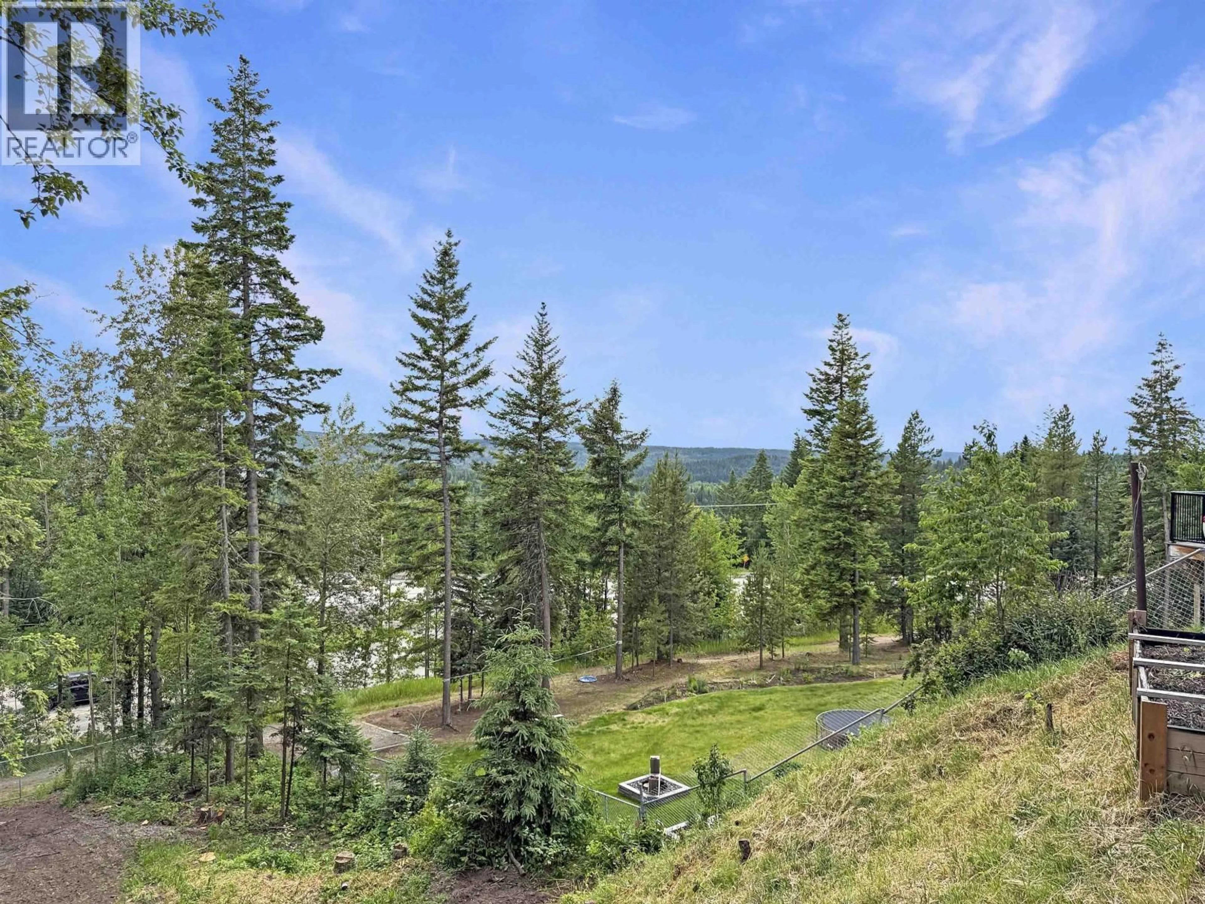 A pic from outside/outdoor area/front of a property/back of a property/a pic from drone, forest/trees view for 2555 WALLACE PLACE, Prince George British Columbia V2K3V9