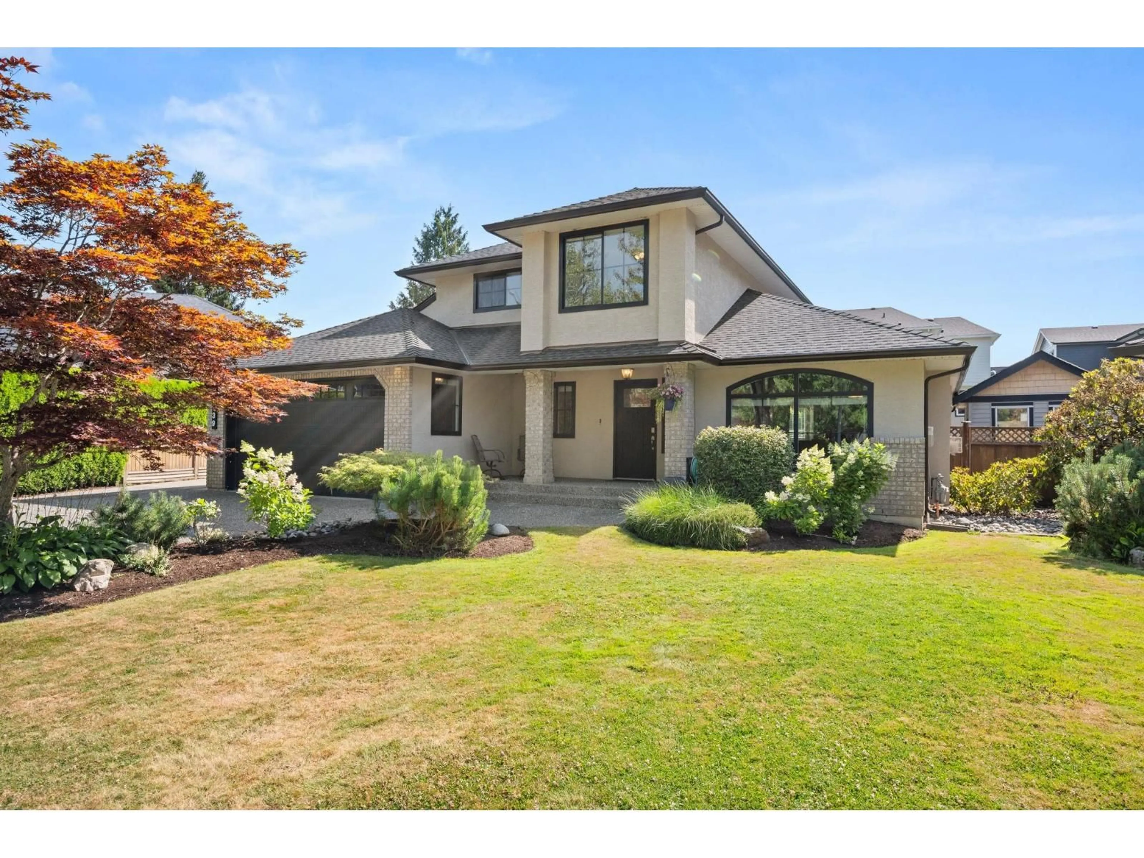 Home with brick exterior material, street for 22139 44A AVENUE, Langley British Columbia V2Z1B6