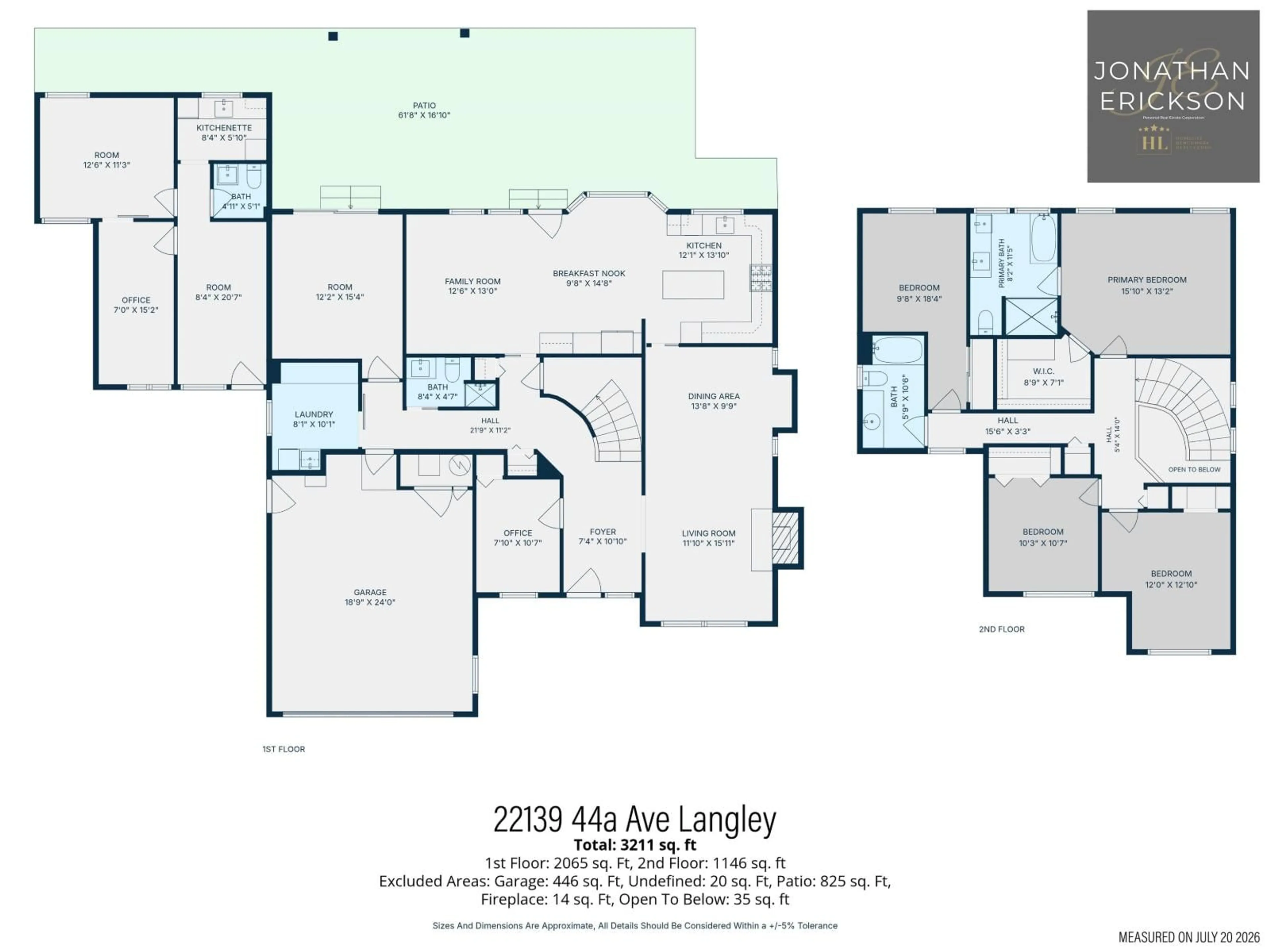 Floor plan for 22139 44A AVENUE, Langley British Columbia V2Z1B6