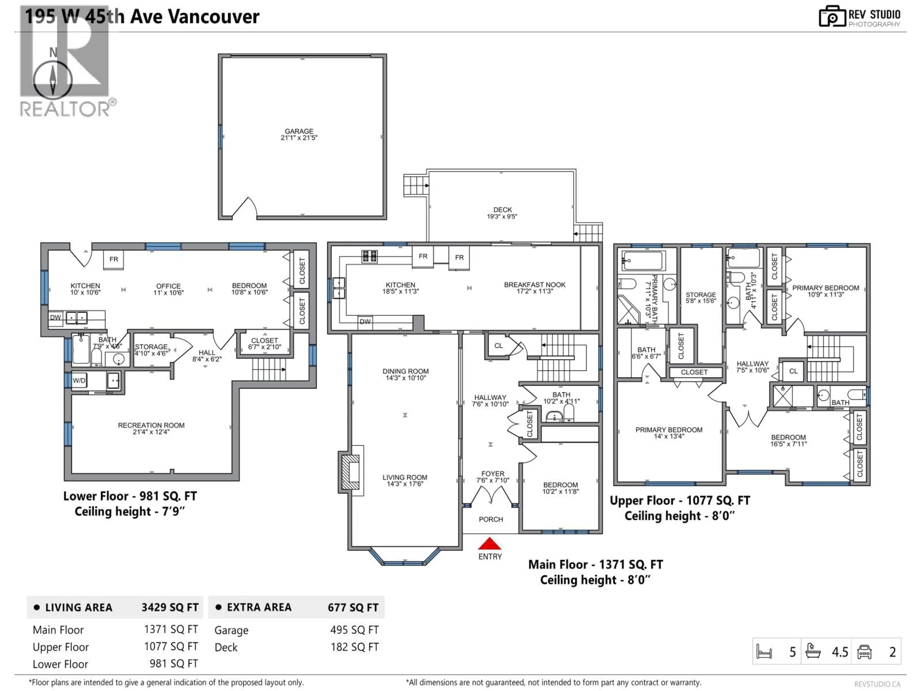 Floor plan for 195 45TH AVENUE, Vancouver British Columbia V5Y2W2