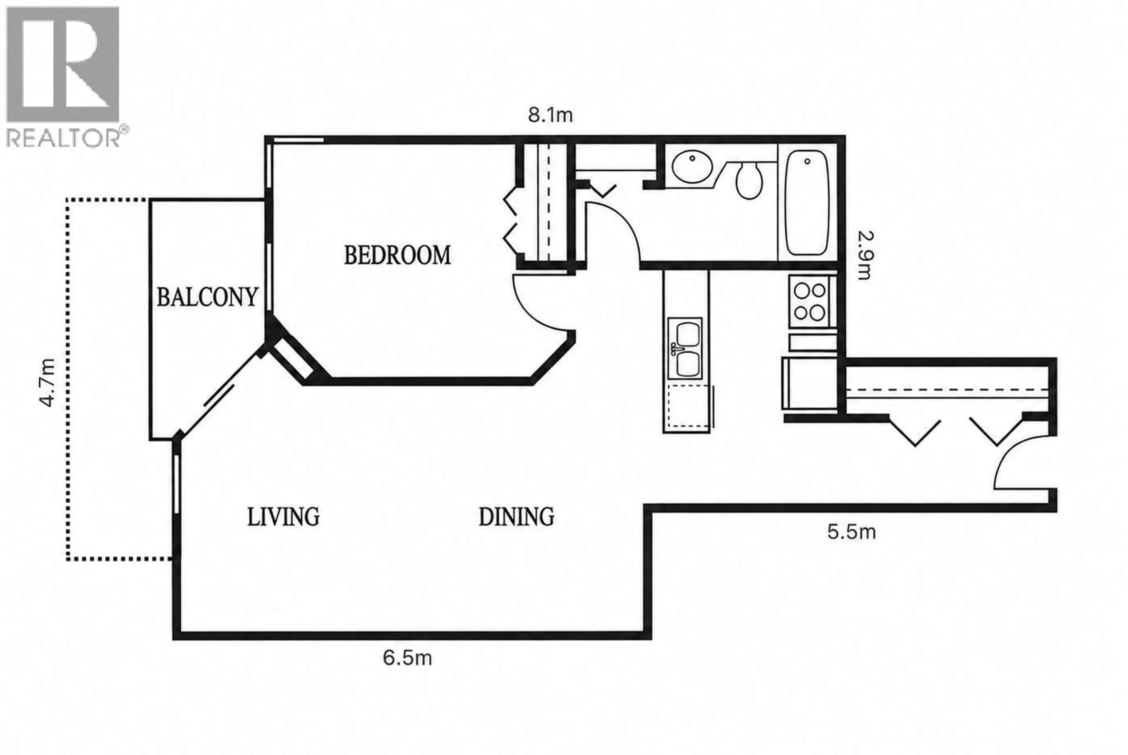 Floor plan for 607 - 3455 ASCOT PLACE, Vancouver British Columbia V5R6B7