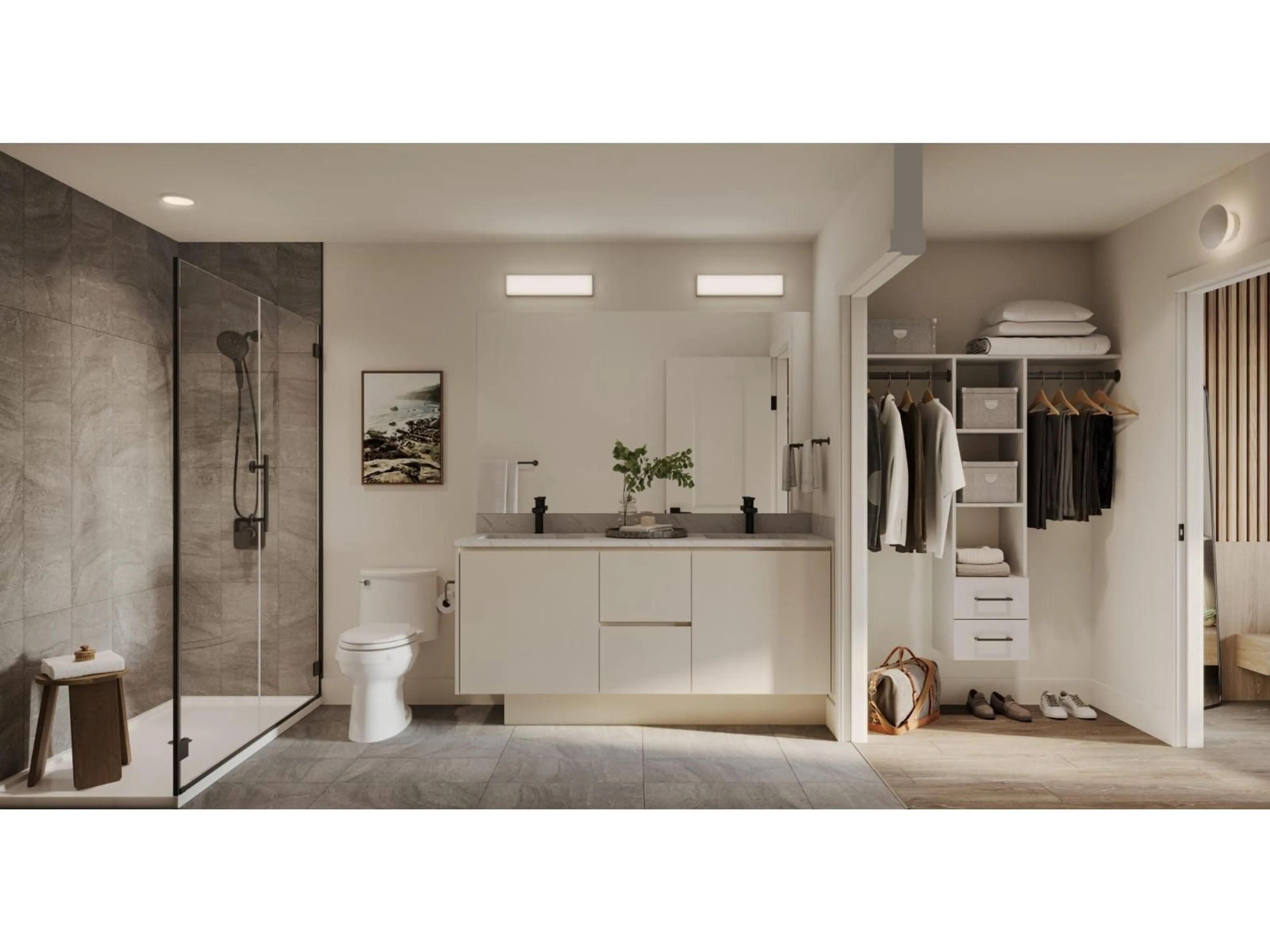 Contemporary bathroom, ceramic/tile floor for A110 - 19958 77 AVENUE, Langley British Columbia V0V0V0