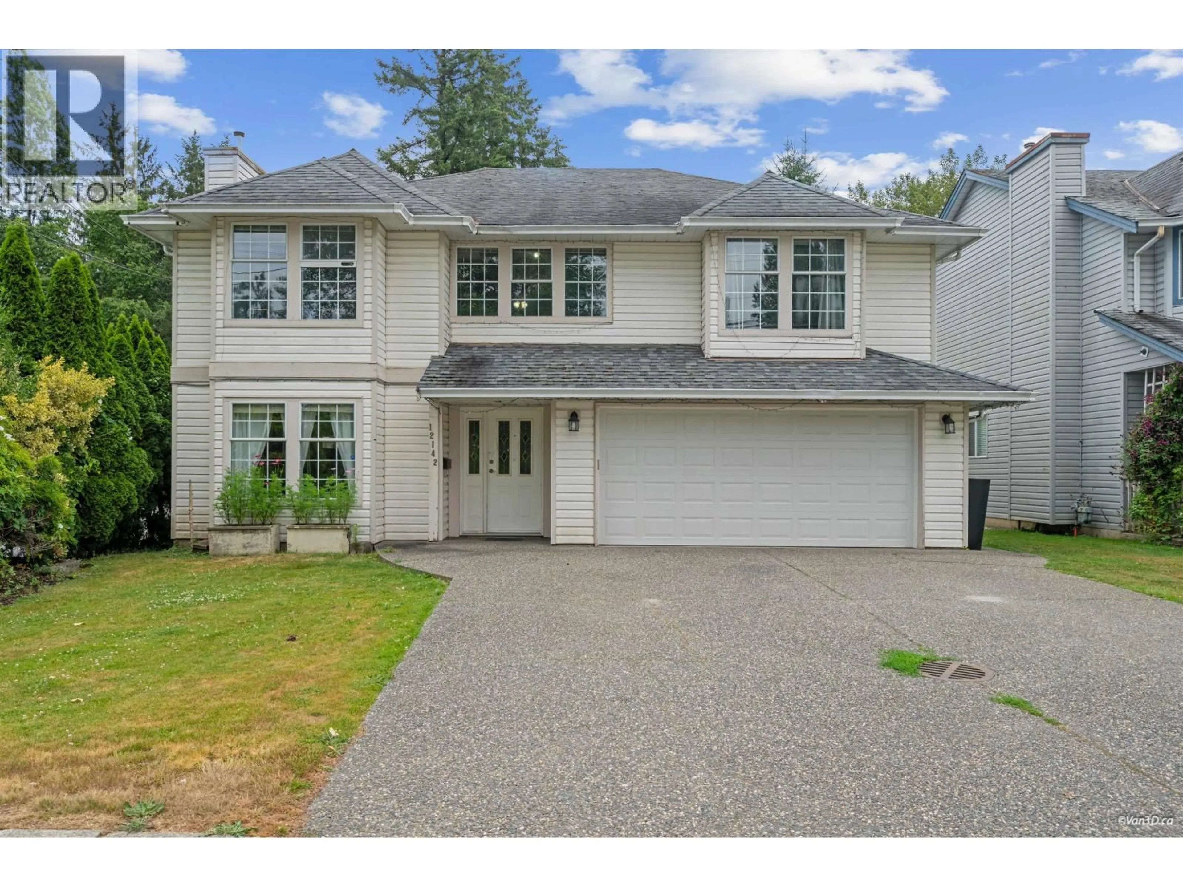 Home with vinyl exterior material, street for 12142 227 STREET, Maple Ridge British Columbia V2X6J5