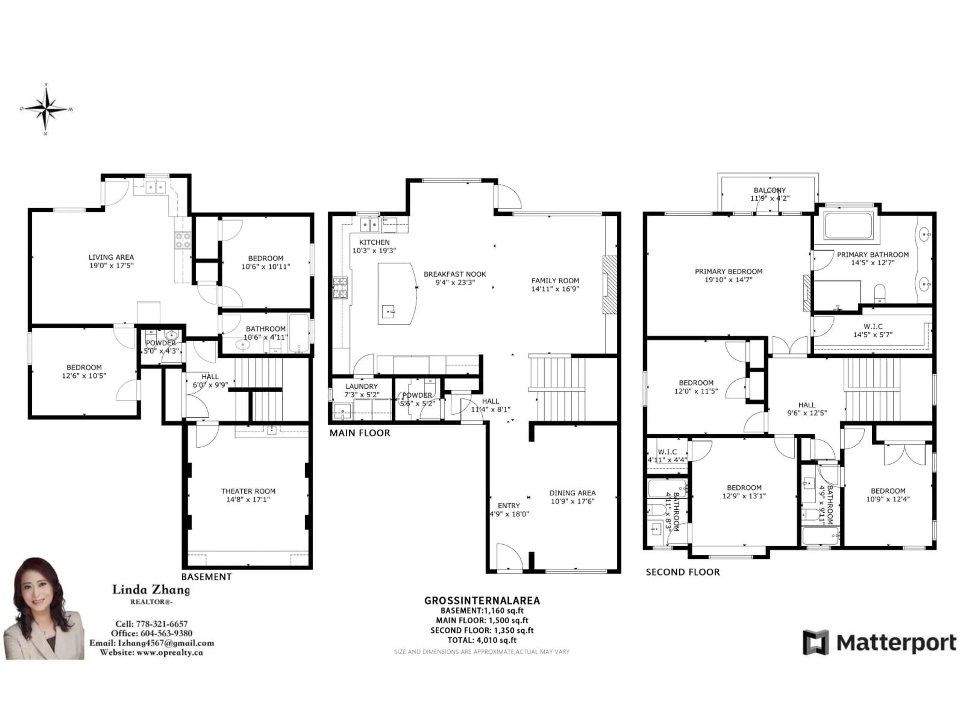 Floor plan for 19675 70A AVENUE, Langley British Columbia V2Y0N6