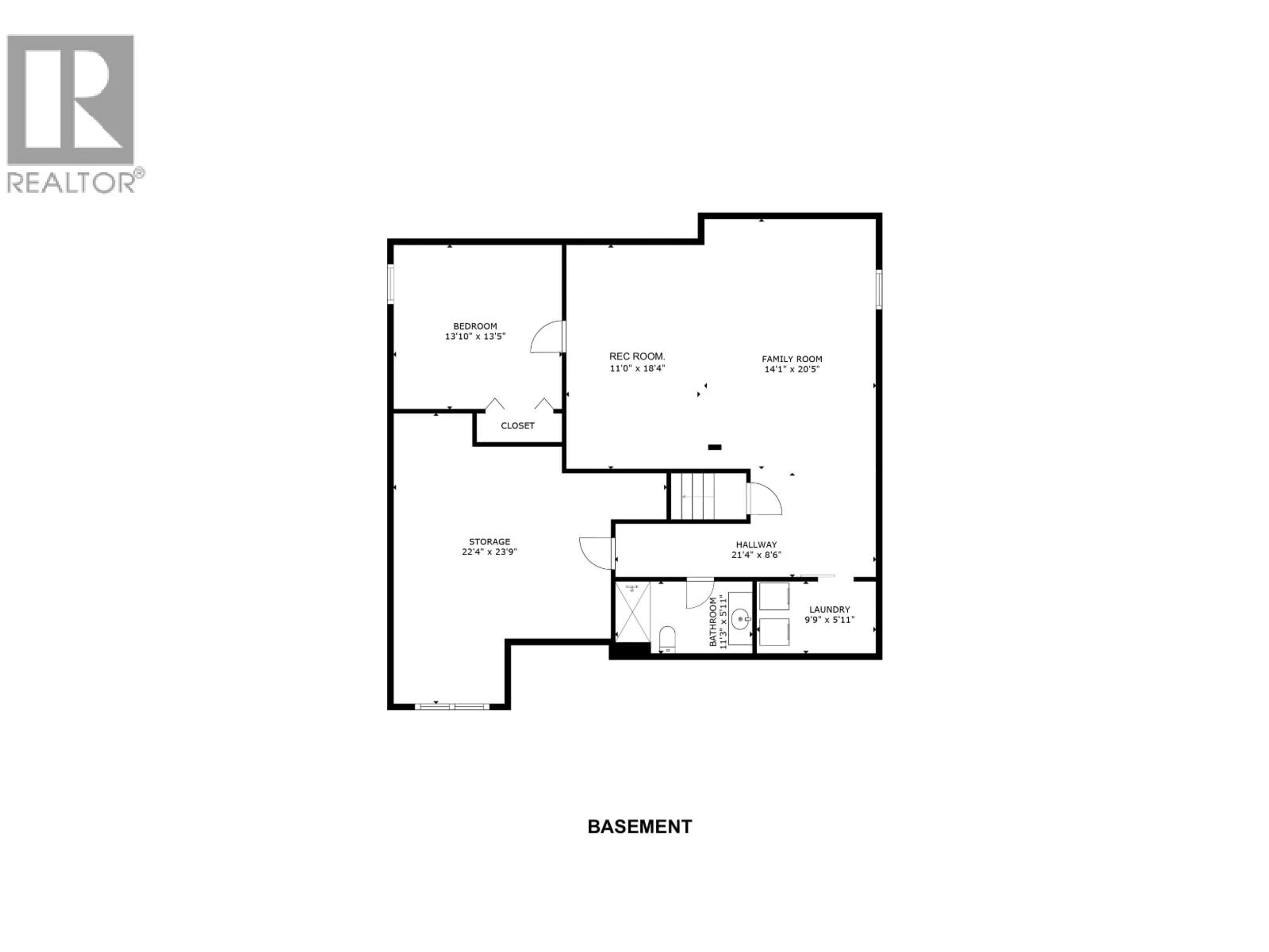 Floor plan for 11303 112 AVENUE, Fort St. John British Columbia V1J0R5