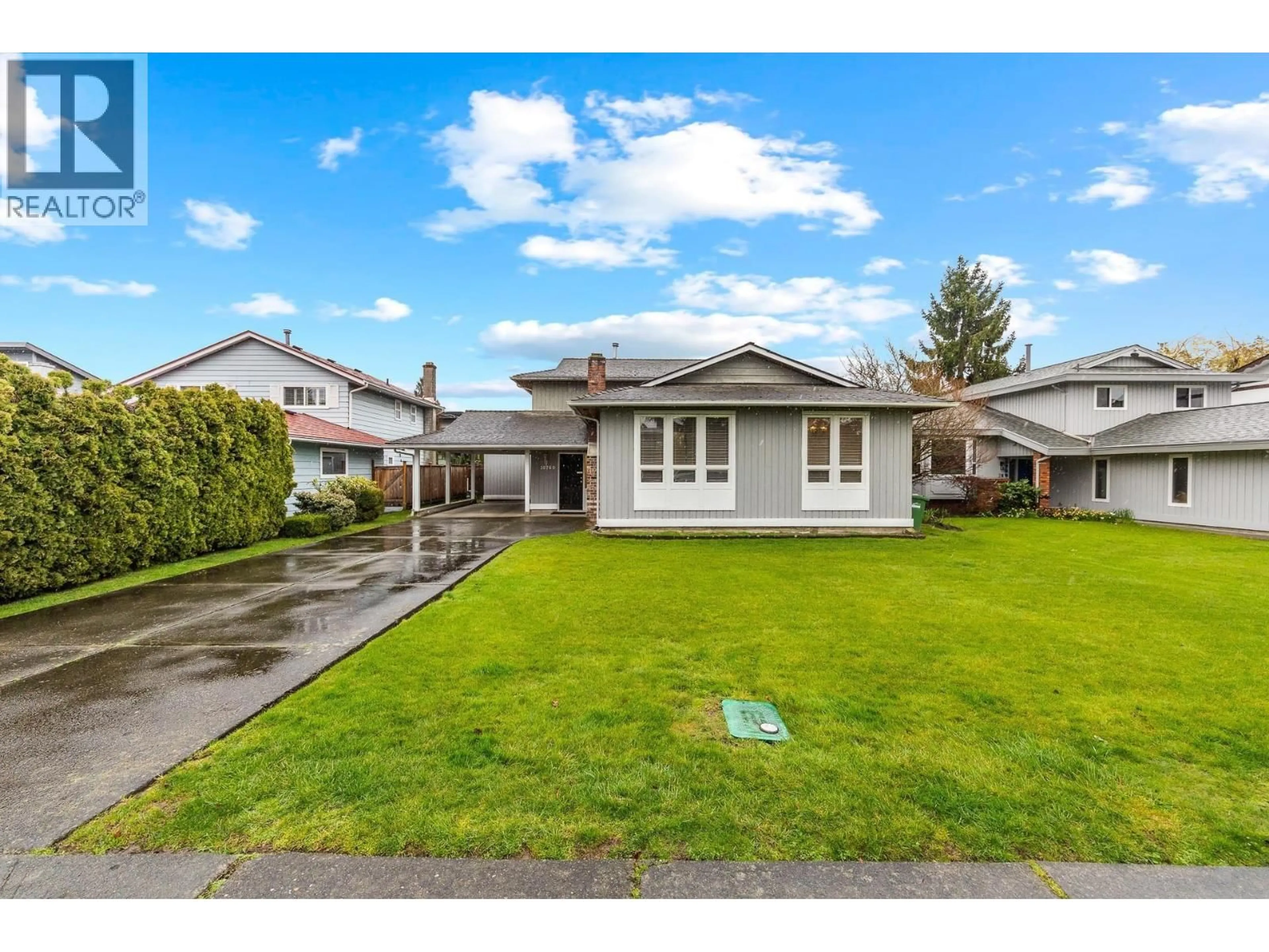 Home with vinyl exterior material, street for 10760 SEAMOUNT ROAD, Richmond British Columbia V7A4P6