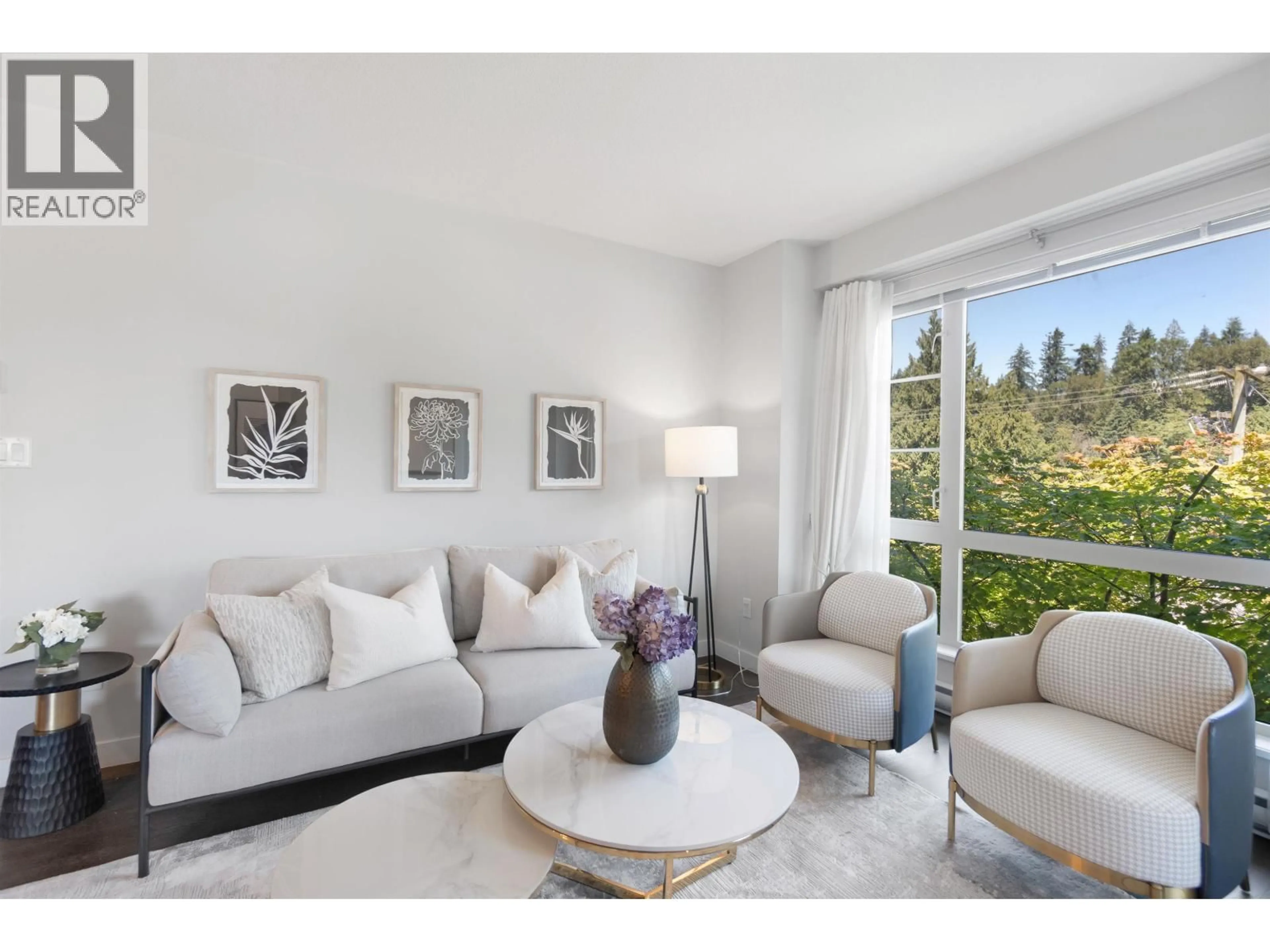 Living room with furniture, unknown for 319 - 1330 MARINE DRIVE, North Vancouver British Columbia V7P1T4
