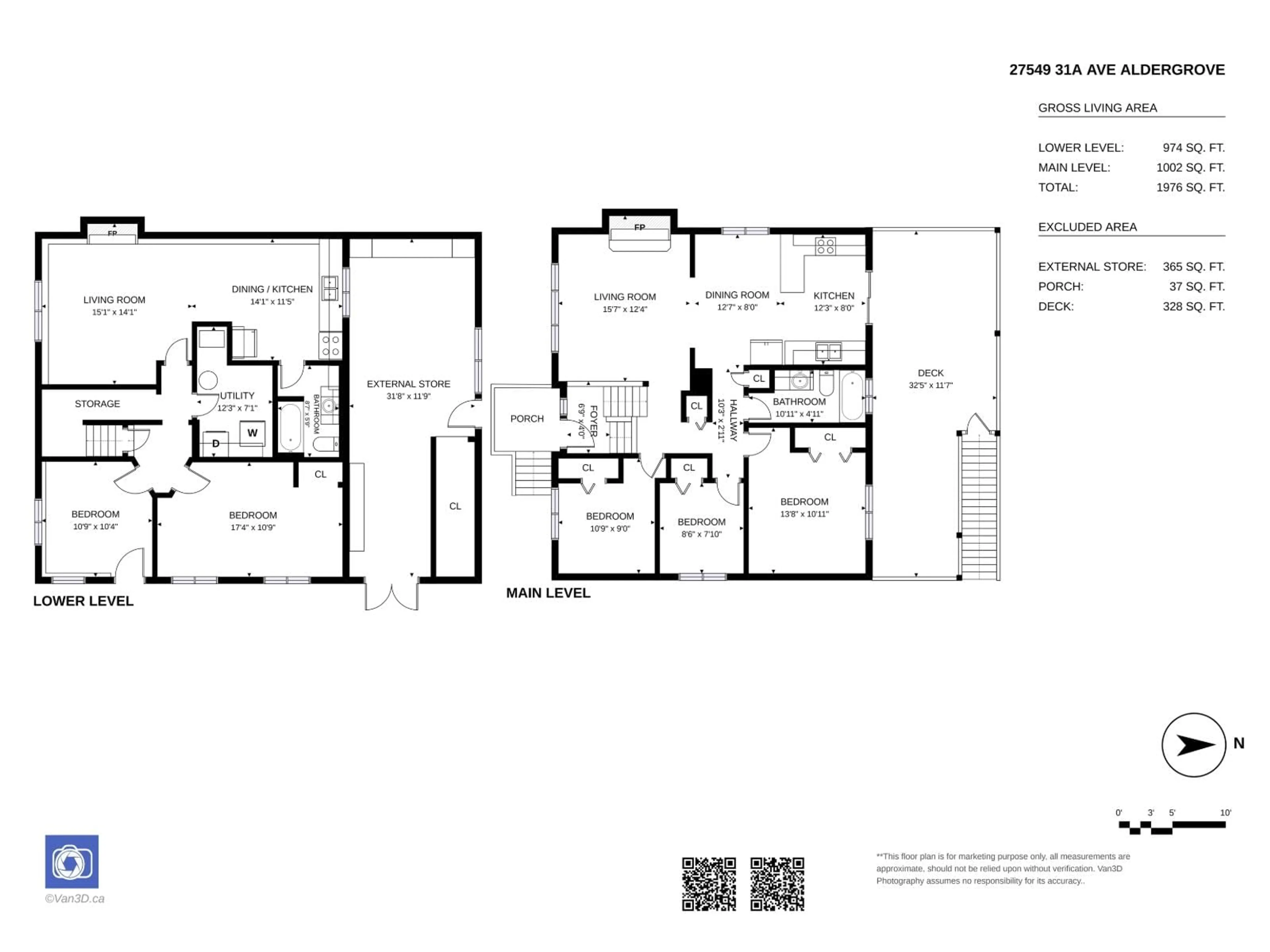 Floor plan for 27549 31A AVENUE, Langley British Columbia V4W3L2