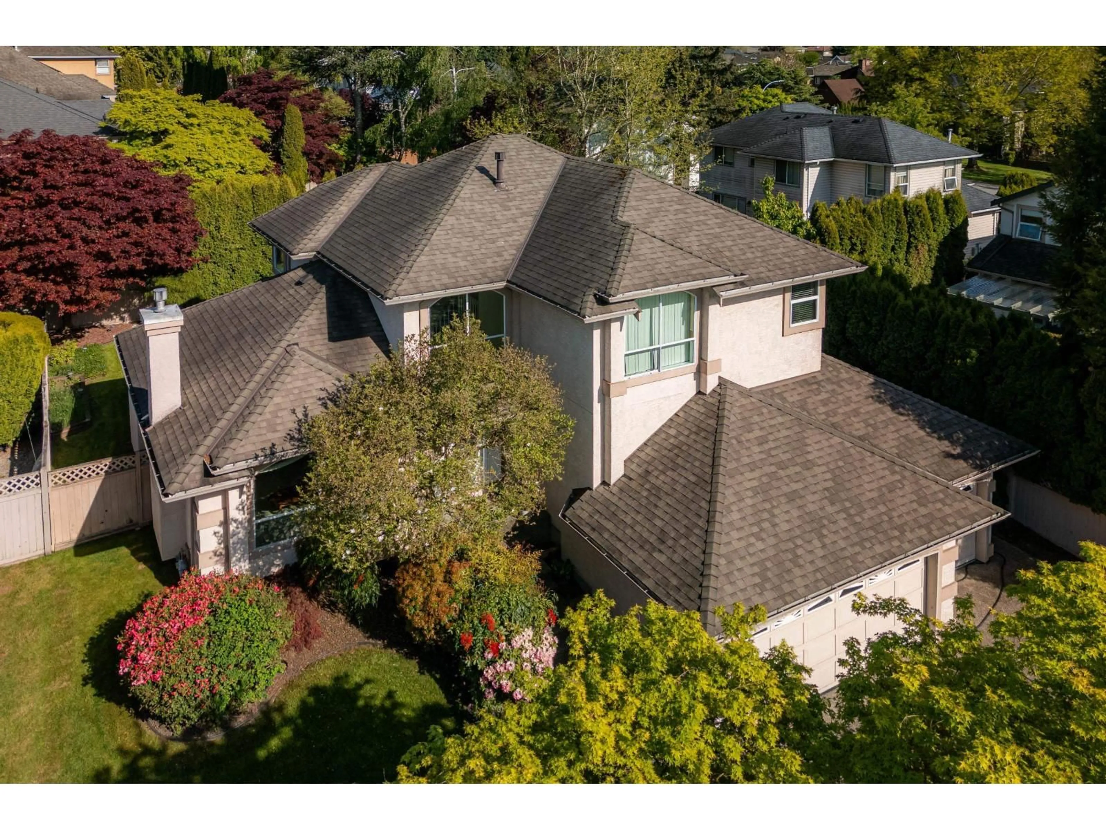 A pic from outside/outdoor area/front of a property/back of a property/a pic from drone, street for 8030 153A STREET, Surrey British Columbia V3S7X7
