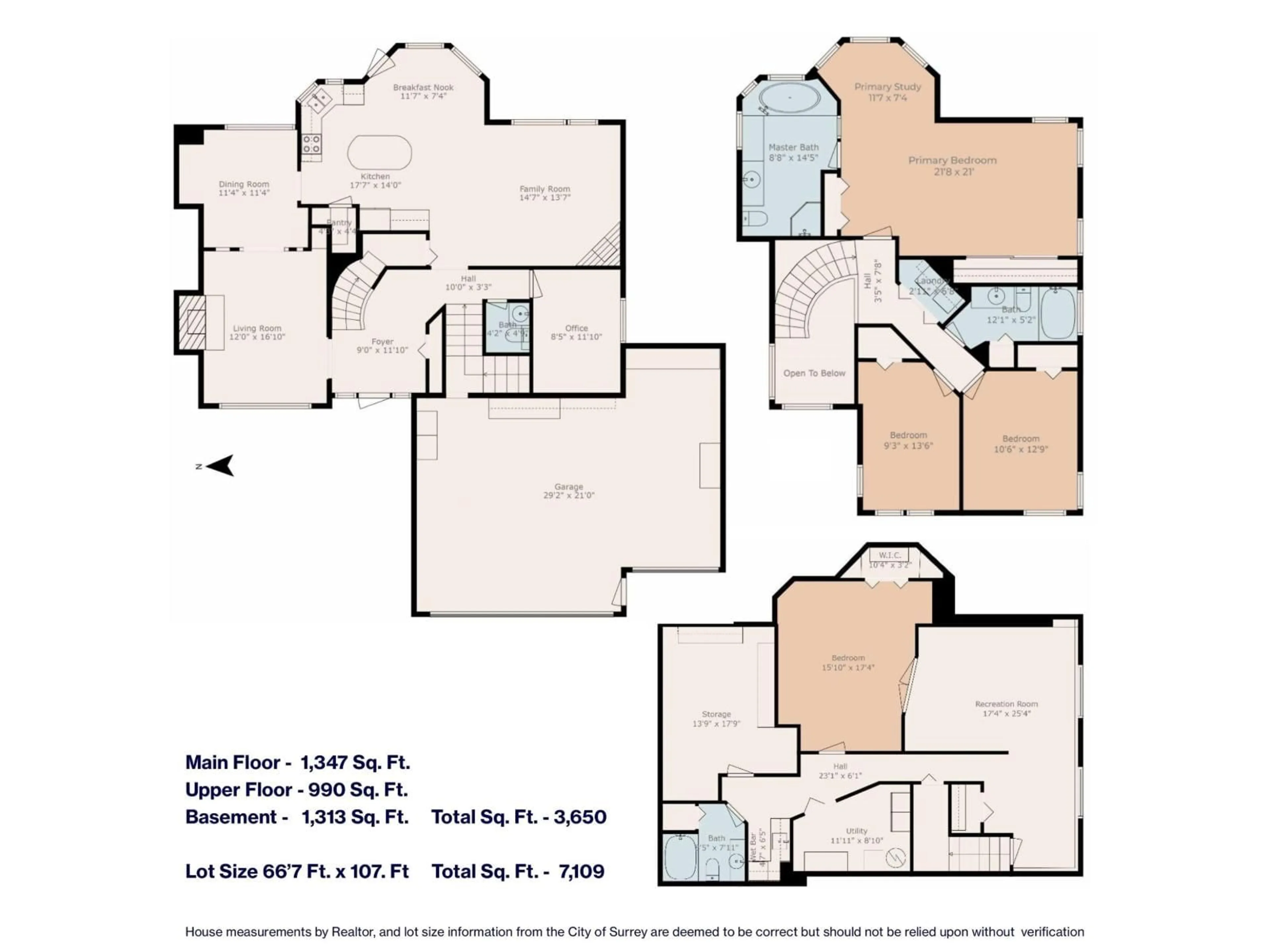 Floor plan for 8030 153A STREET, Surrey British Columbia V3S7X7