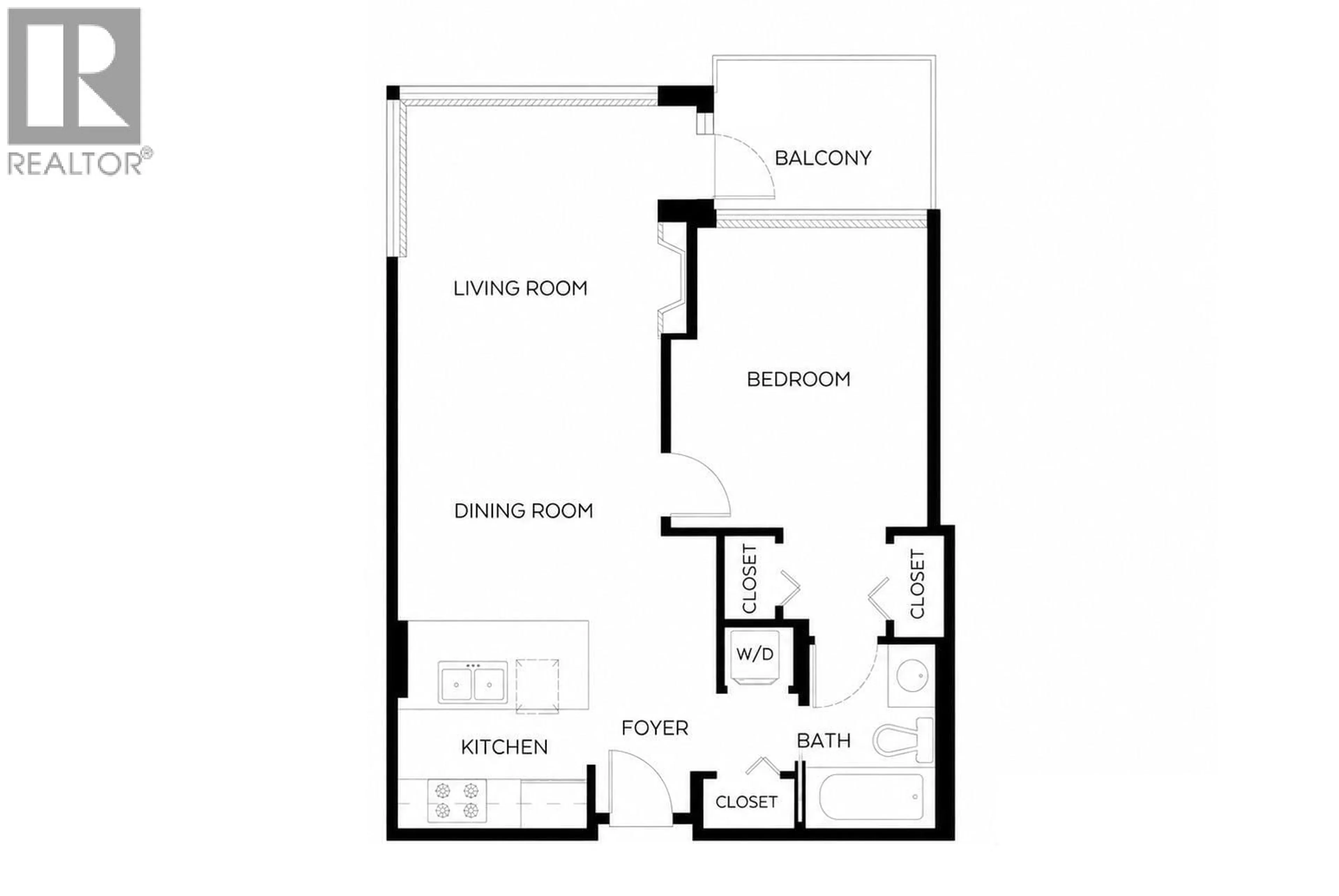 Floor plan for 1707 - 9133 HEMLOCK DRIVE, Richmond British Columbia V6Y4J9