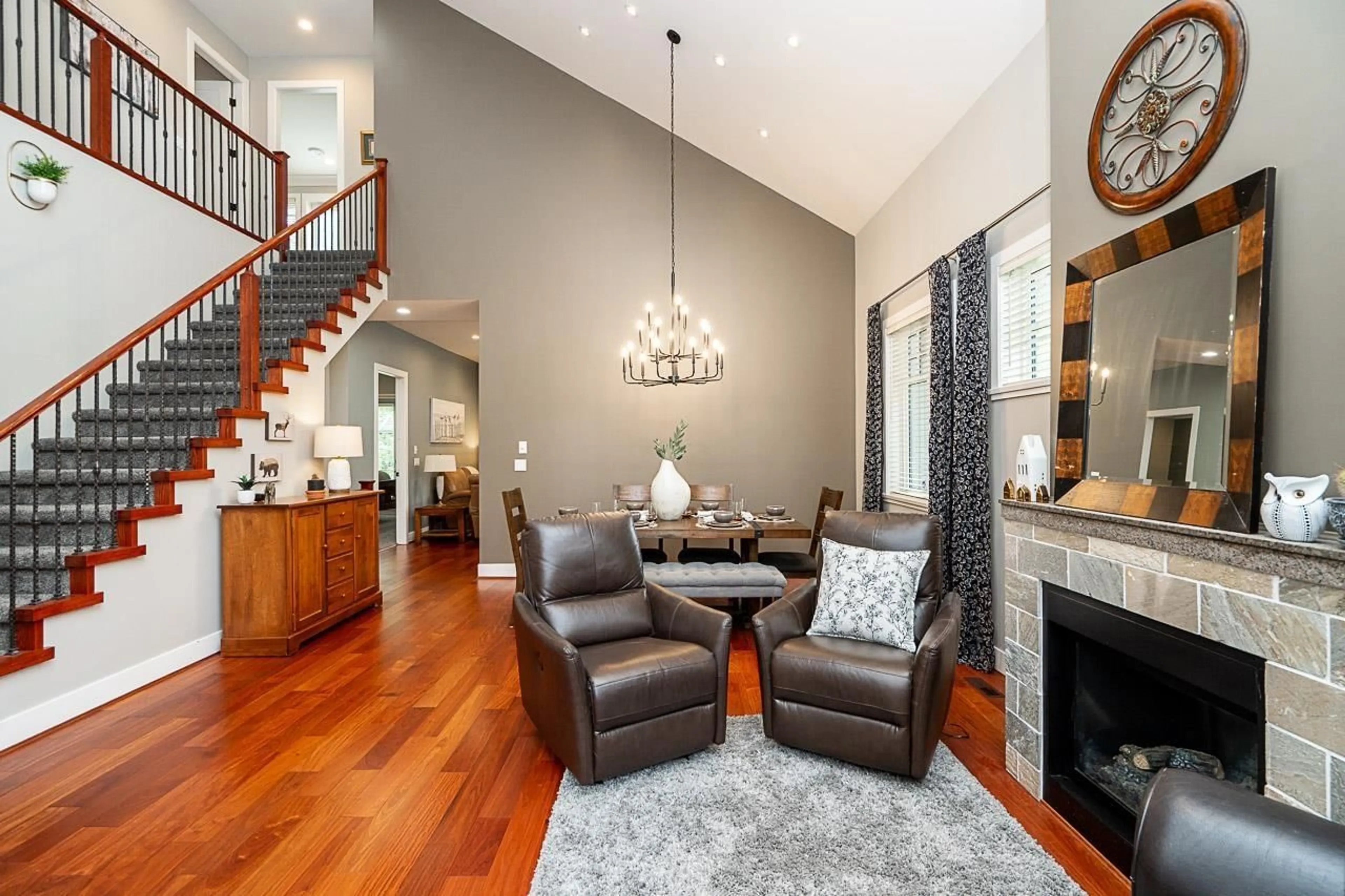 Living room with furniture, unknown for 46 - 3109 161 STREET, Surrey British Columbia V3Z2K4