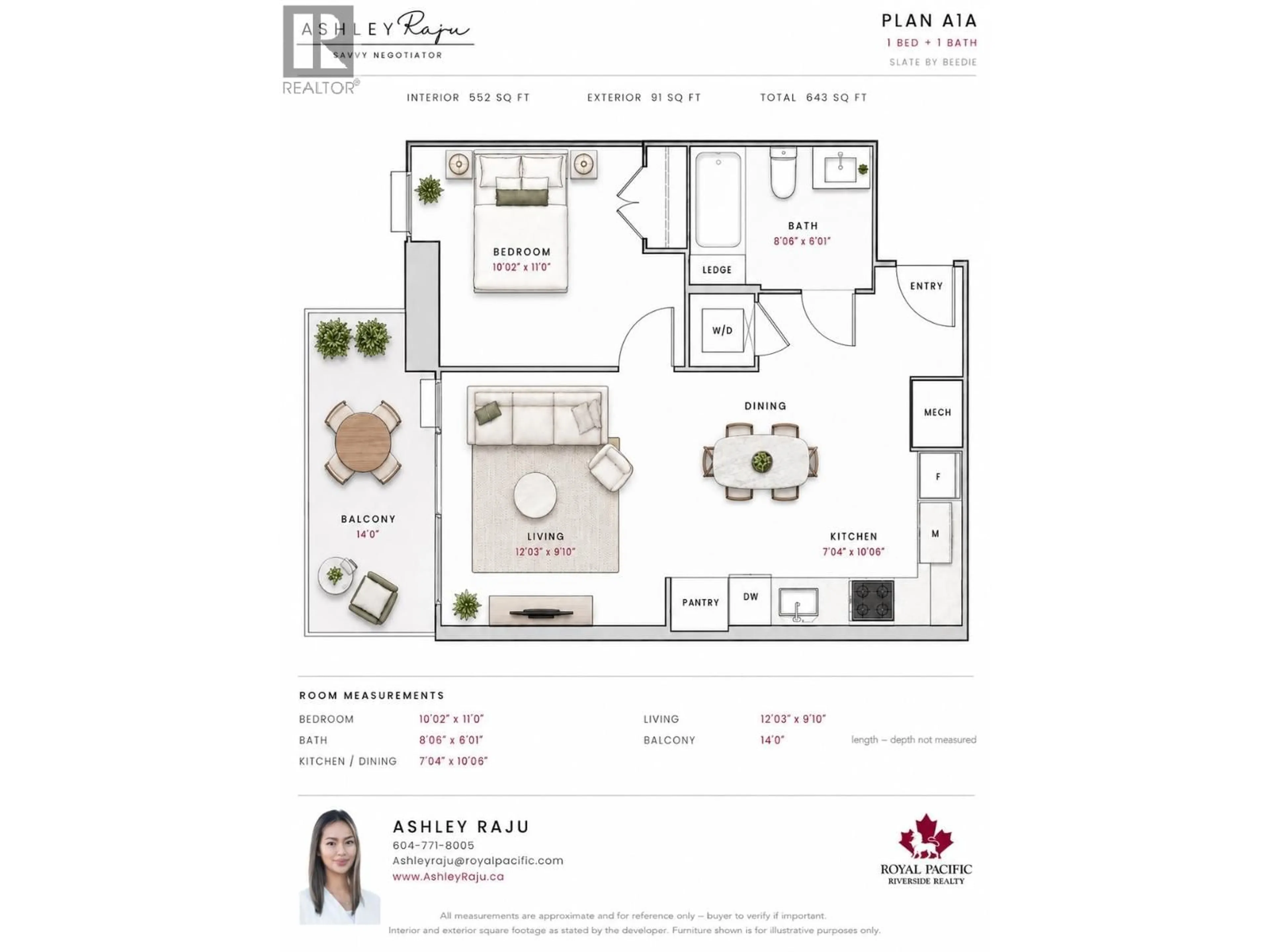 Floor plan for 2001 - 2135 SPRINGER AVENUE, Burnaby British Columbia V5B0C1