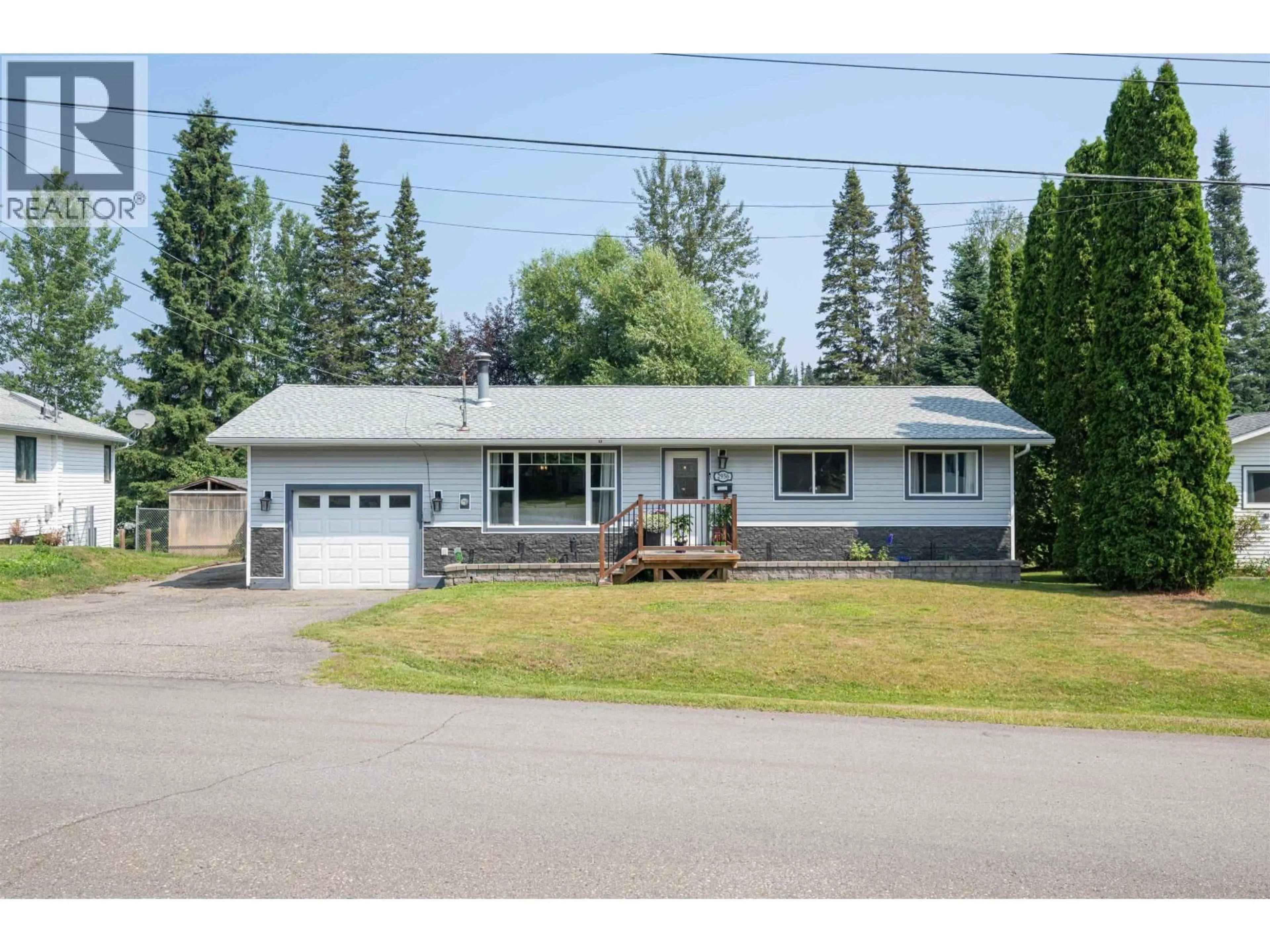 Home with vinyl exterior material, street for 2956 INGALA DRIVE, Prince George British Columbia V2K3Y8