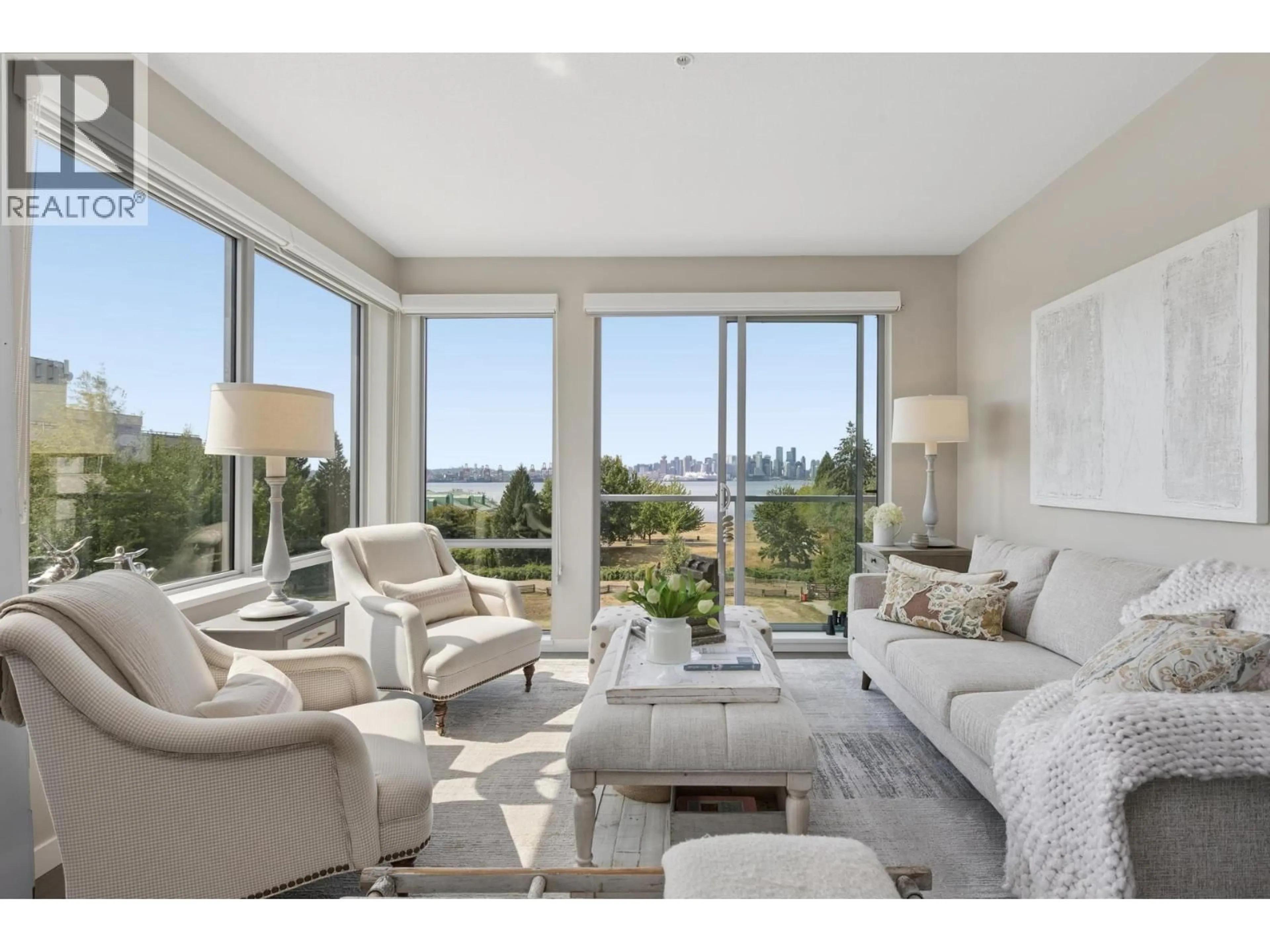 Living room with furniture, unknown for 324 - 255 1ST STREET, North Vancouver British Columbia V7M3G8