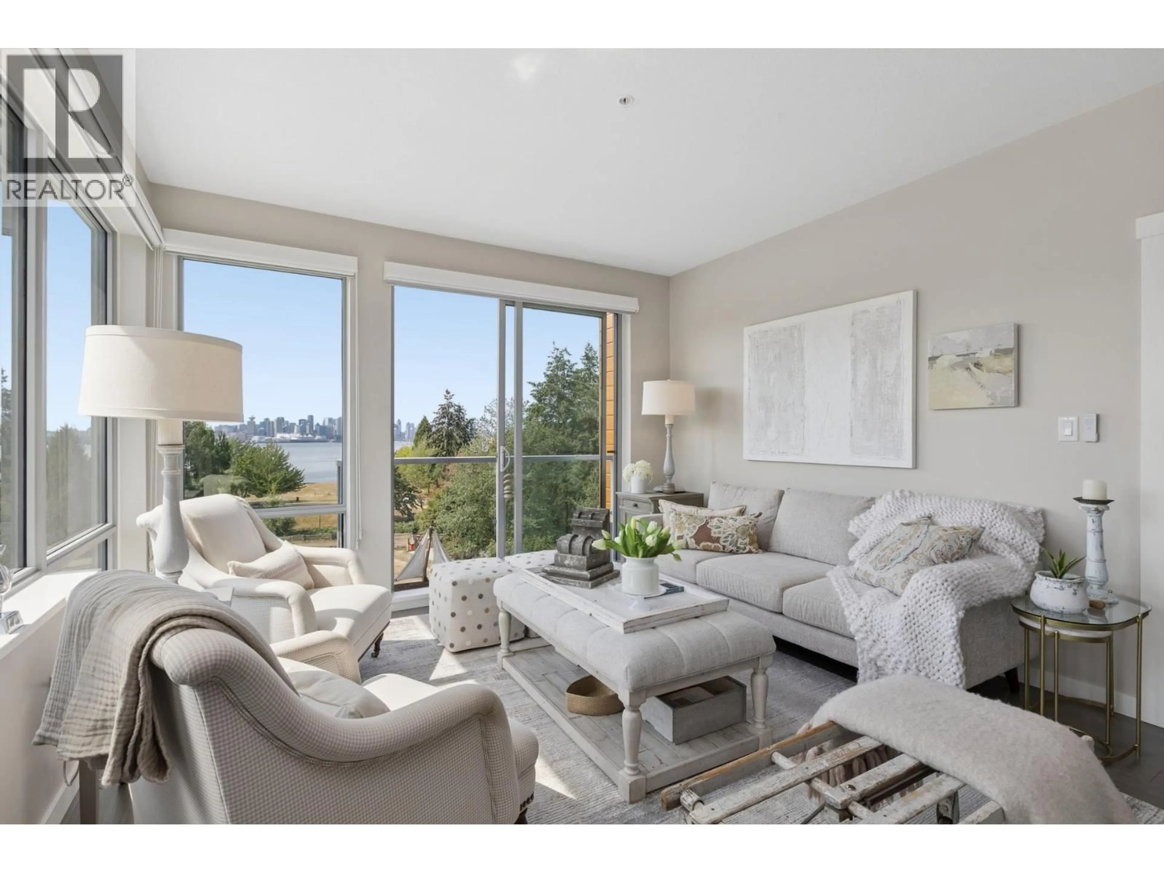 Living room with furniture, unknown for 324 - 255 1ST STREET, North Vancouver British Columbia V7M3G8