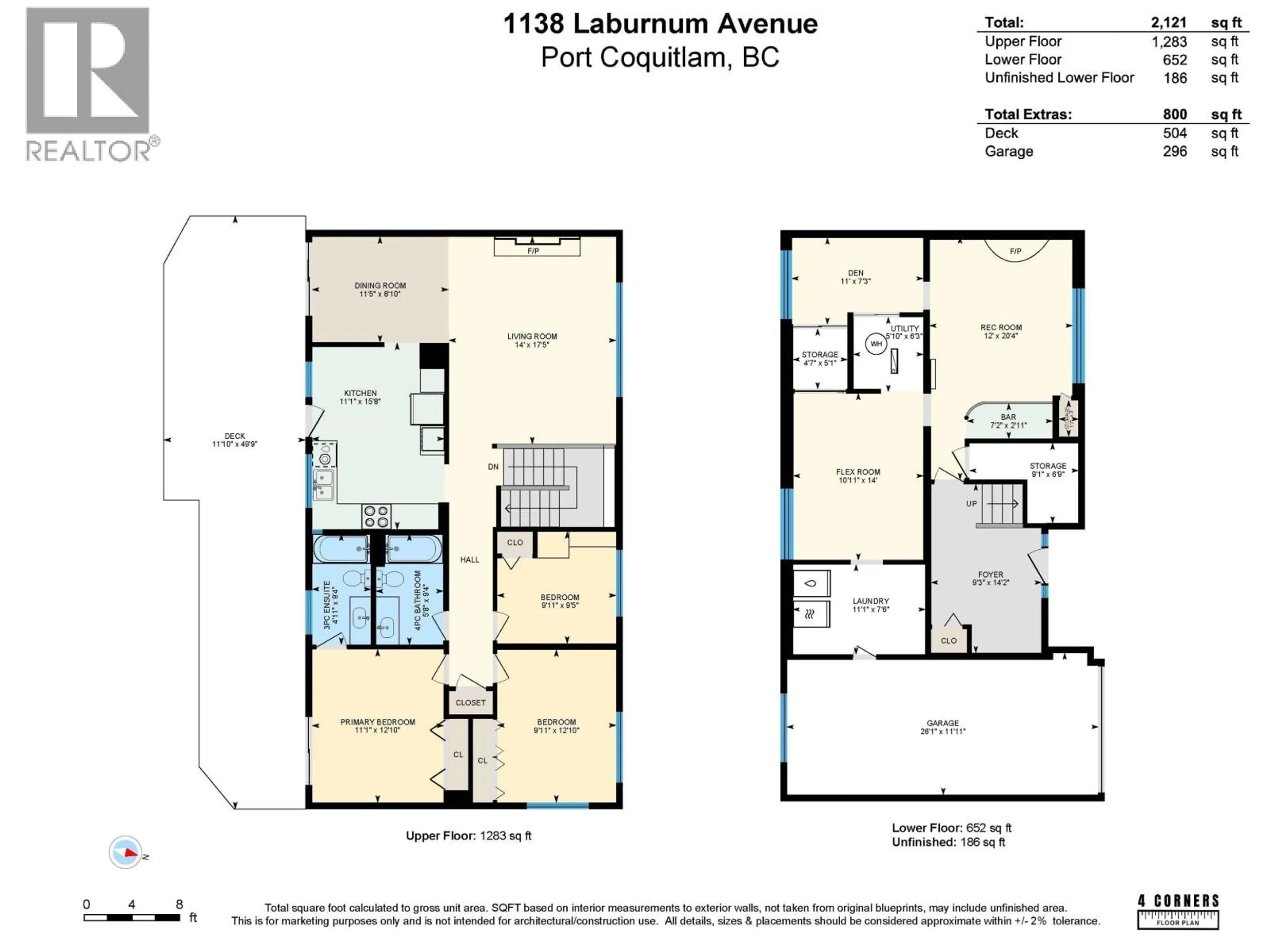 Floor plan for 1138 LABURNUM AVENUE, Port Coquitlam British Columbia V3B1K3