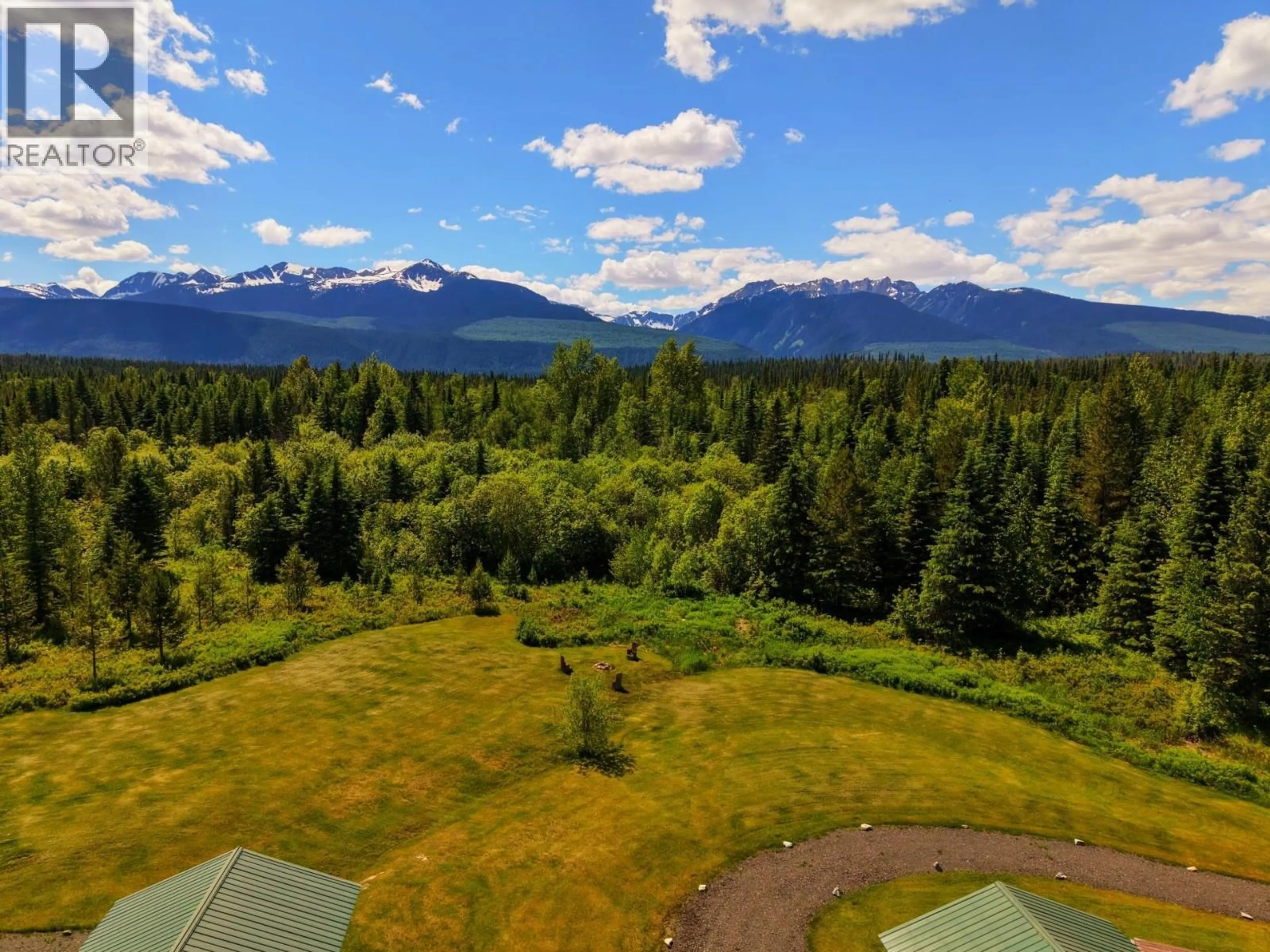 A pic from outside/outdoor area/front of a property/back of a property/a pic from drone, forest/trees view for 8170 LOOS ROAD, McBride British Columbia V0J3E0