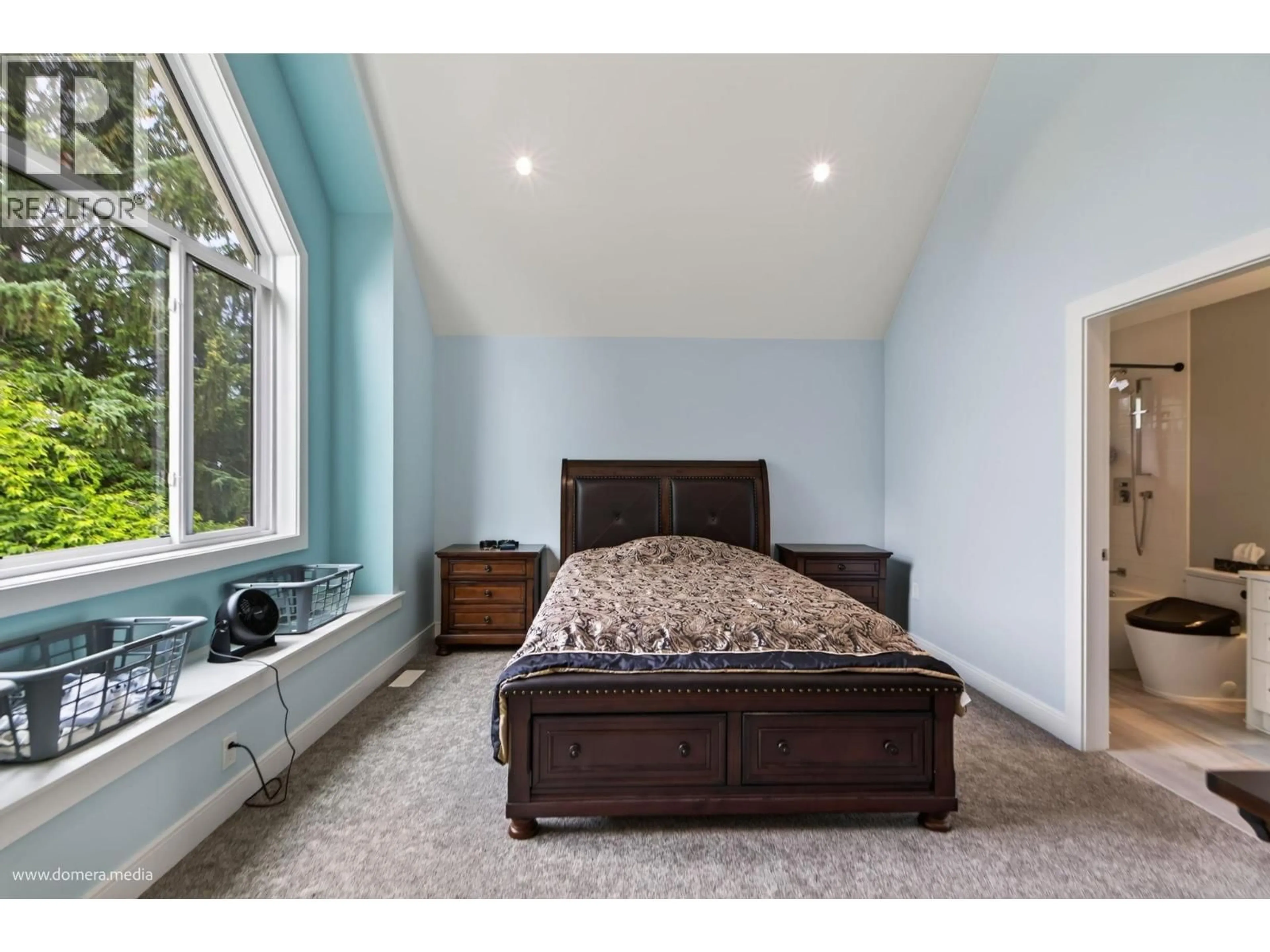 Bedroom with bed, wood/laminate floor for 23376 124 AVENUE, Maple Ridge British Columbia V2X4K4