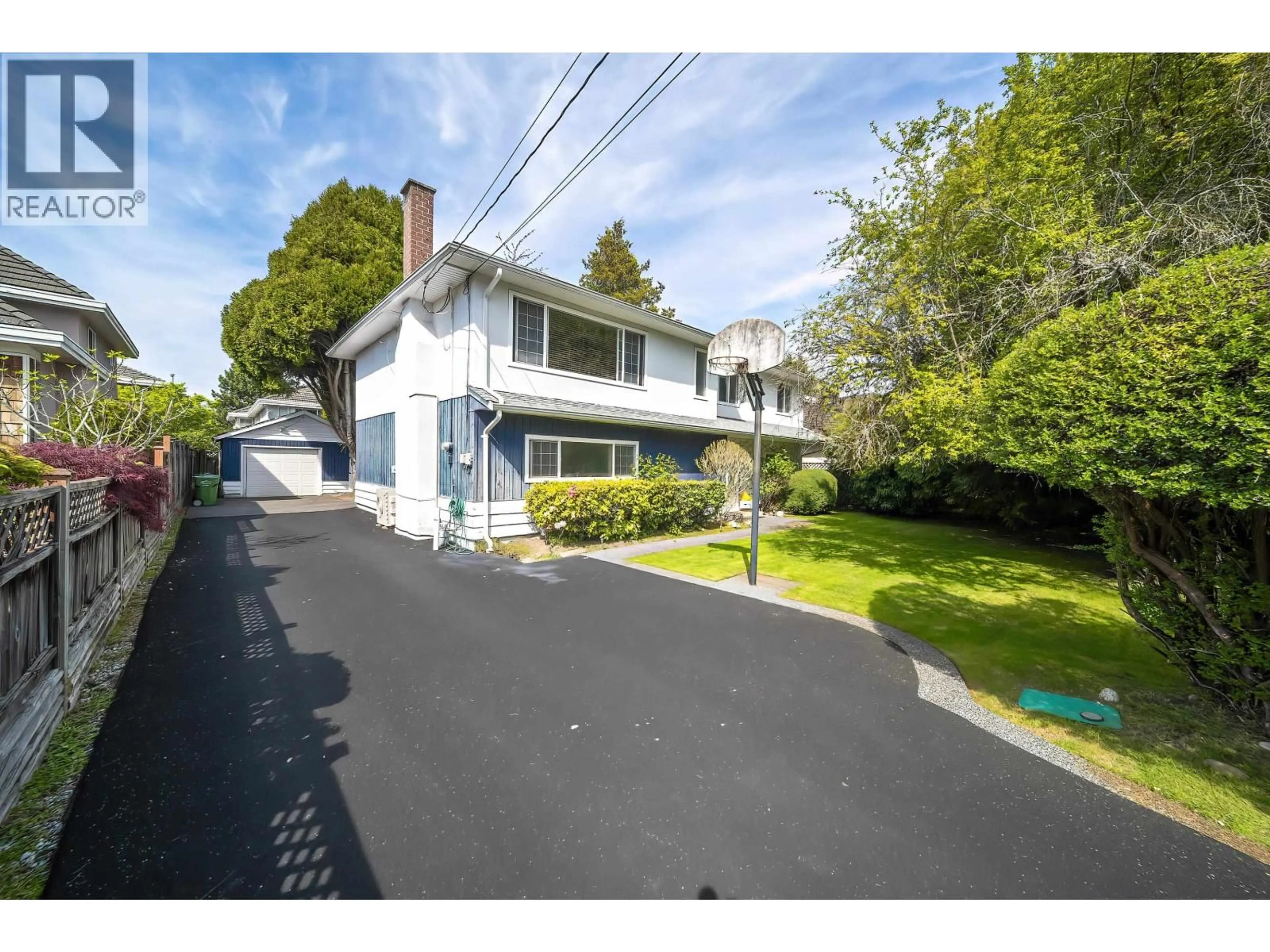 A pic from outside/outdoor area/front of a property/back of a property/a pic from drone, street for 5311 COLBECK ROAD, Richmond British Columbia V7C3E6