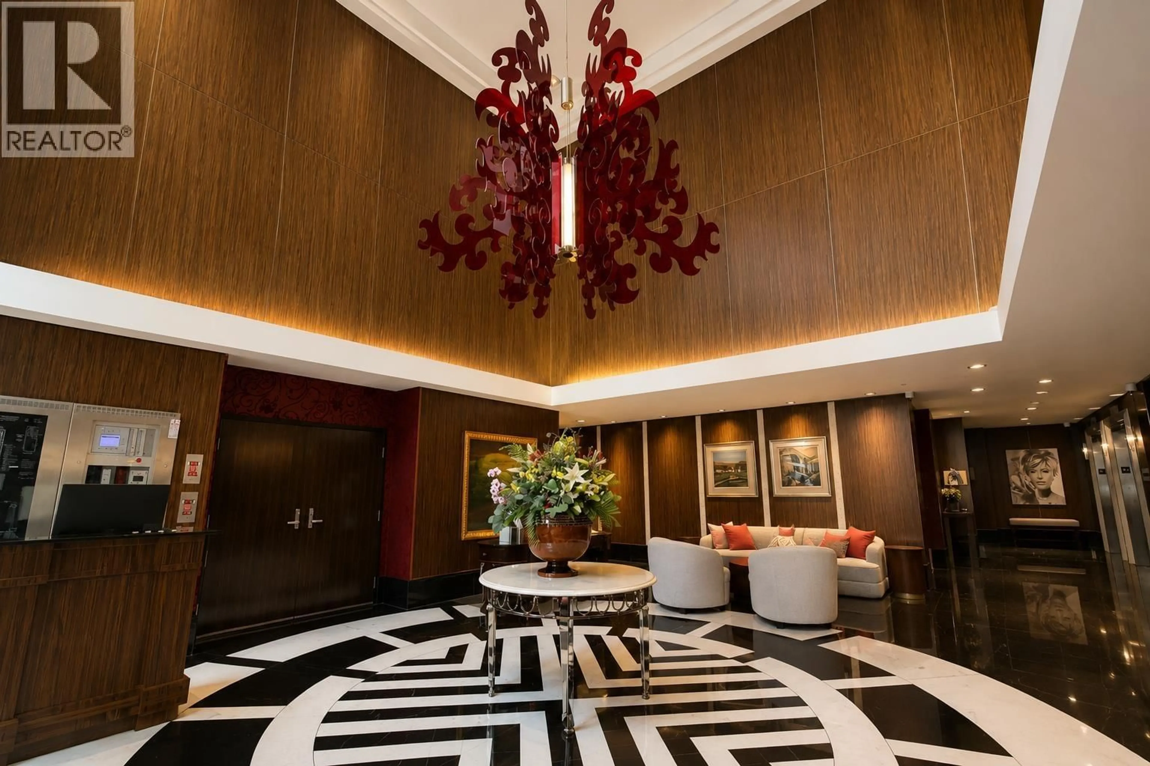 Lobby for 1702 - 788 RICHARDS ST STREET, Vancouver British Columbia V6B0C7