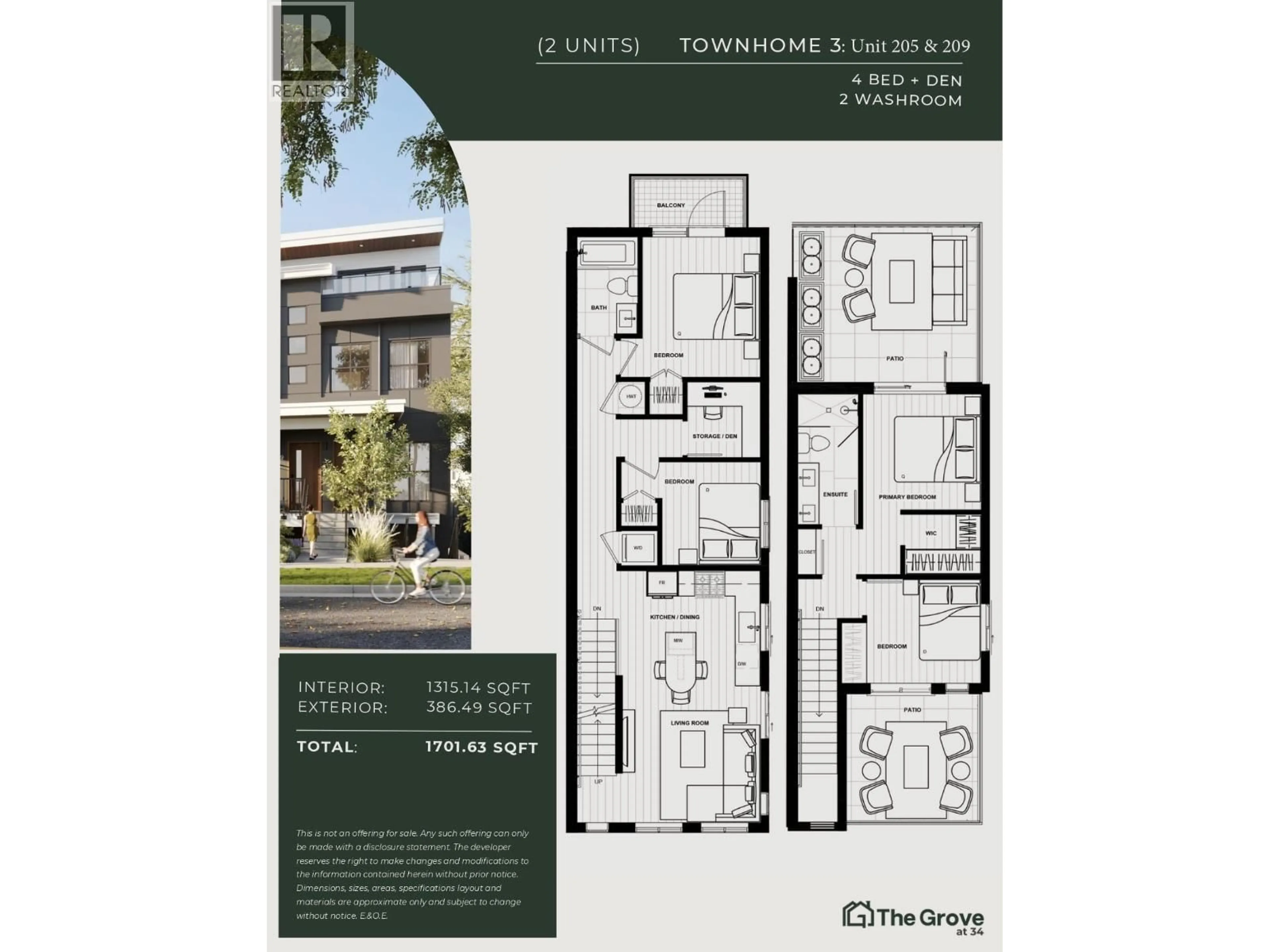 Floor plan for 205 - 2329 34TH AVENUE, Vancouver British Columbia V5R2S6