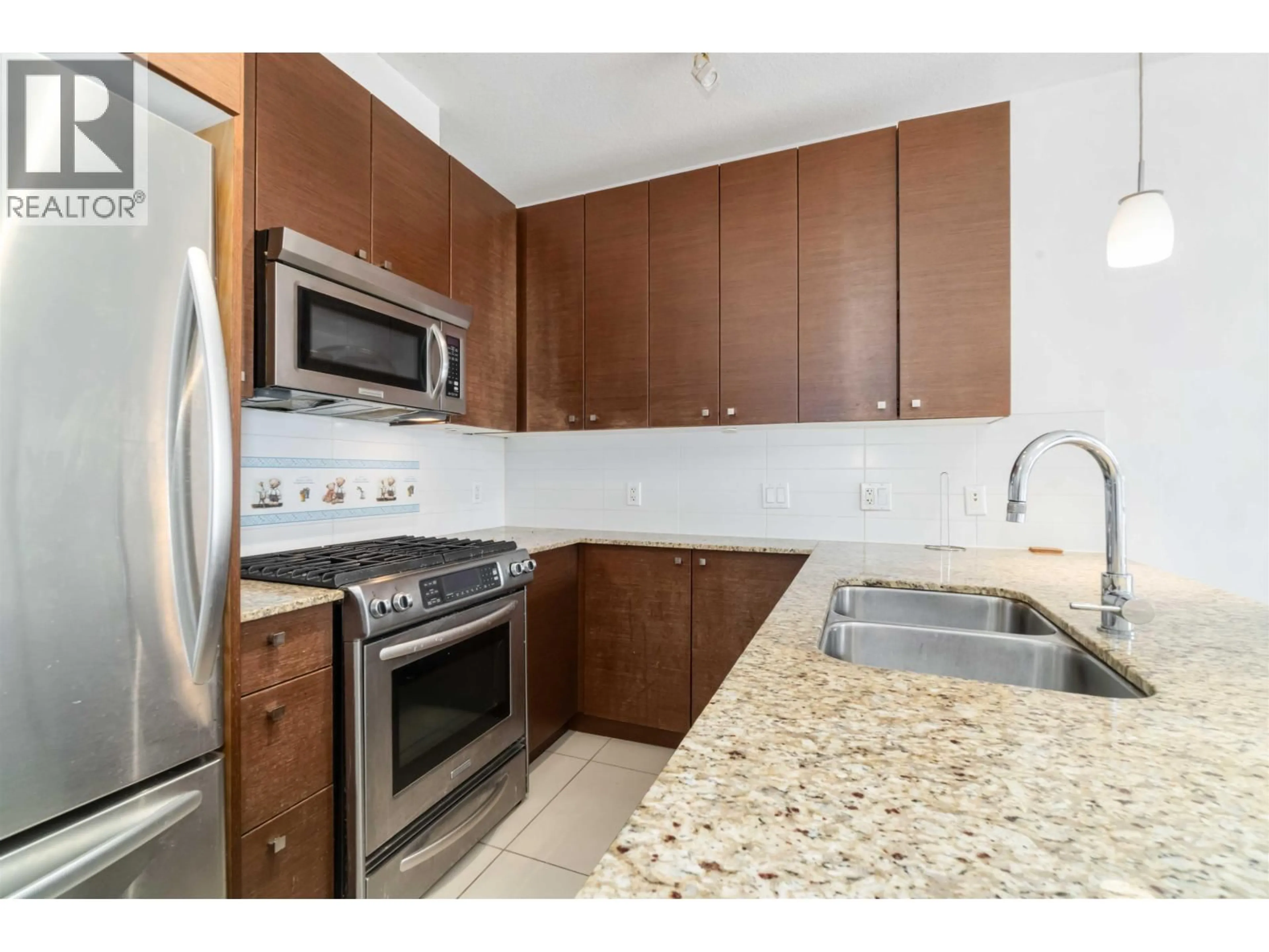 Standard kitchen, unknown for 502 - 7360 ELMBRIDGE WAY, Richmond British Columbia V6X0A5