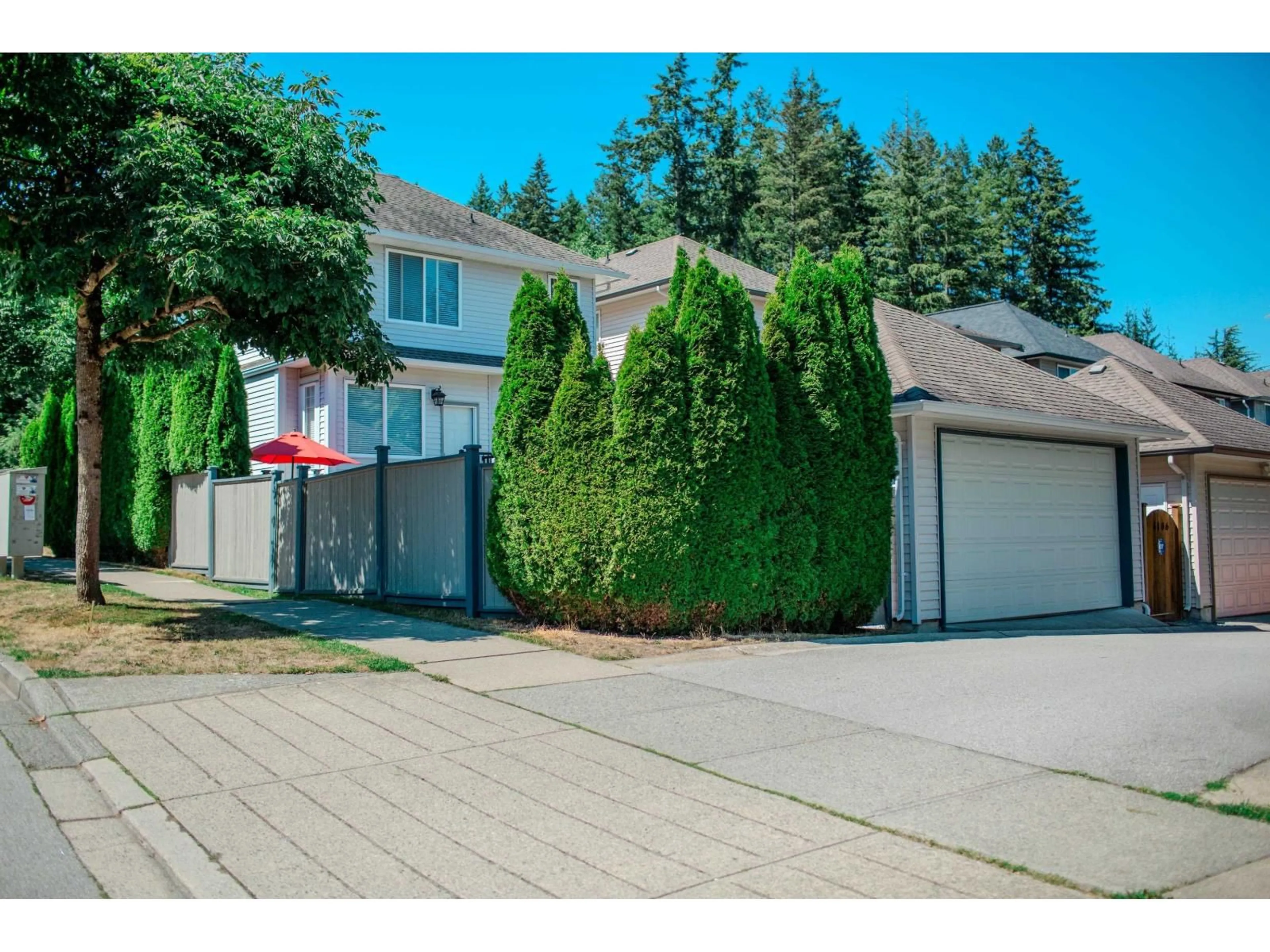 A pic from outside/outdoor area/front of a property/back of a property/a pic from drone, street for 6102 150 STREET, Surrey British Columbia V3S3H8