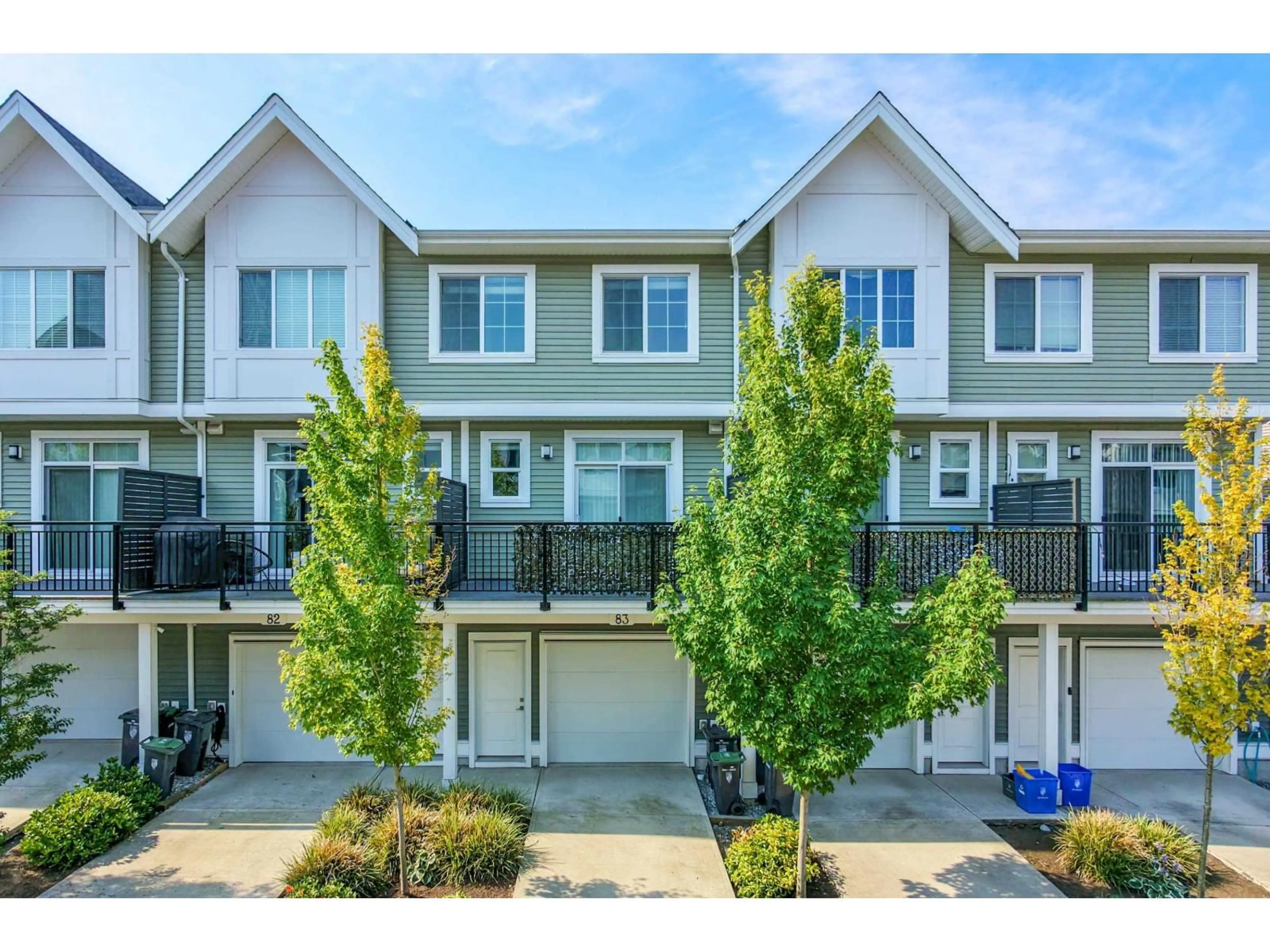 A pic from outside/outdoor area/front of a property/back of a property/a pic from drone, street for 83 - 20180 84 AVENUE, Langley British Columbia V2Y3N5