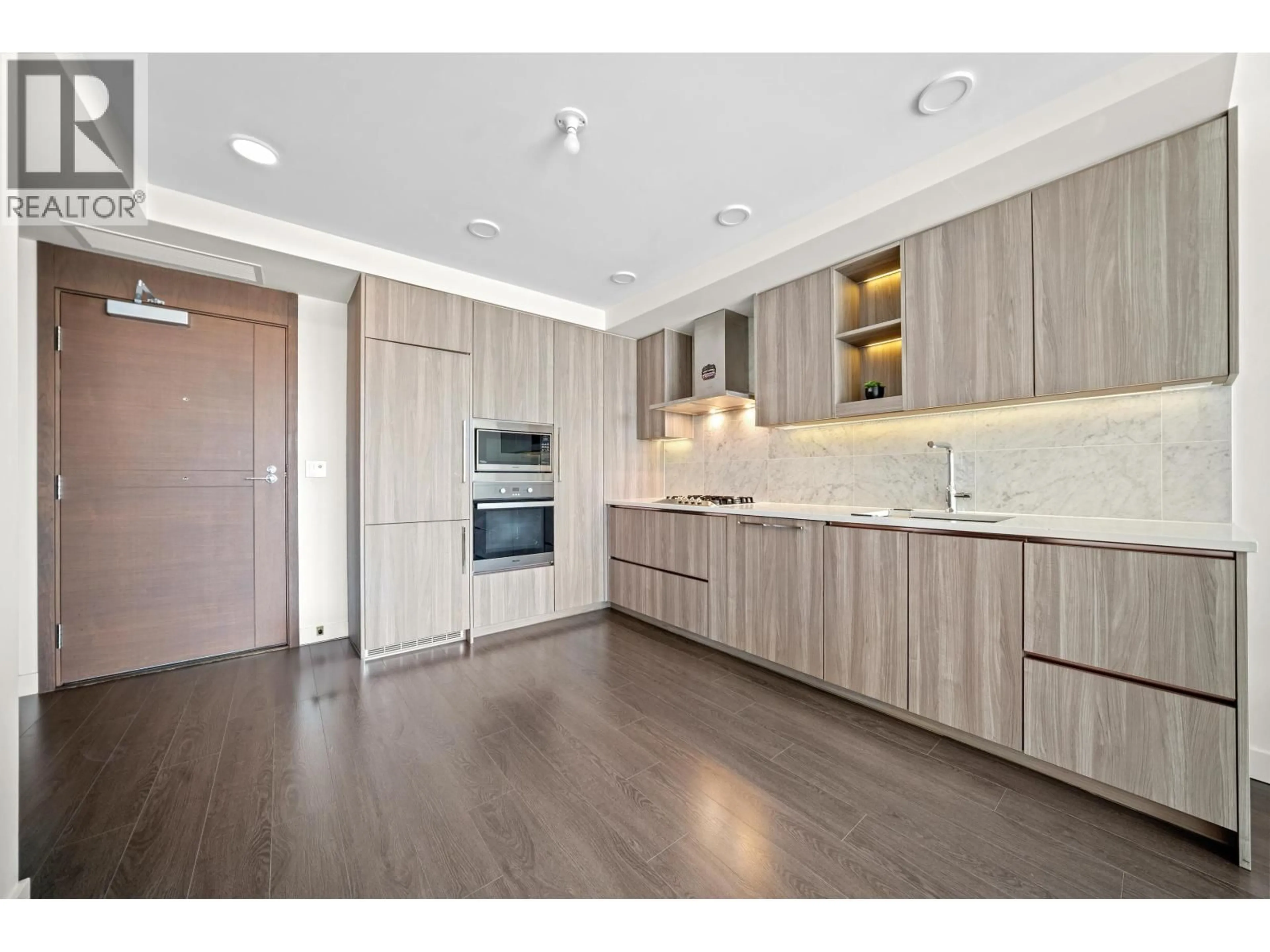 Open concept kitchen, wood/laminate floor for 1107 - 433 MARINE DRIVE, West Vancouver British Columbia V5X0H5