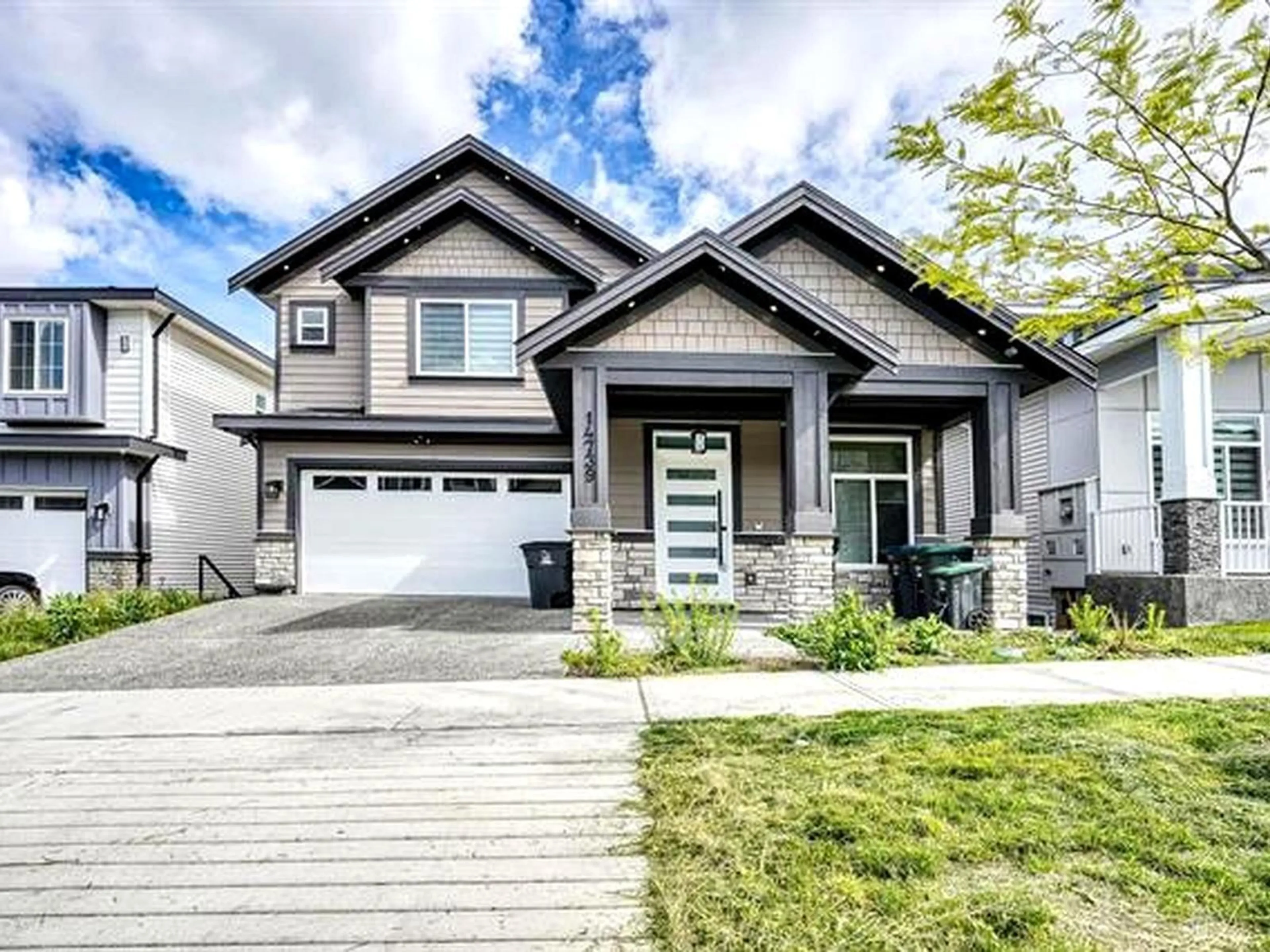 Home with vinyl exterior material, street for 14739 62 AVENUE, Surrey British Columbia V3S6N4