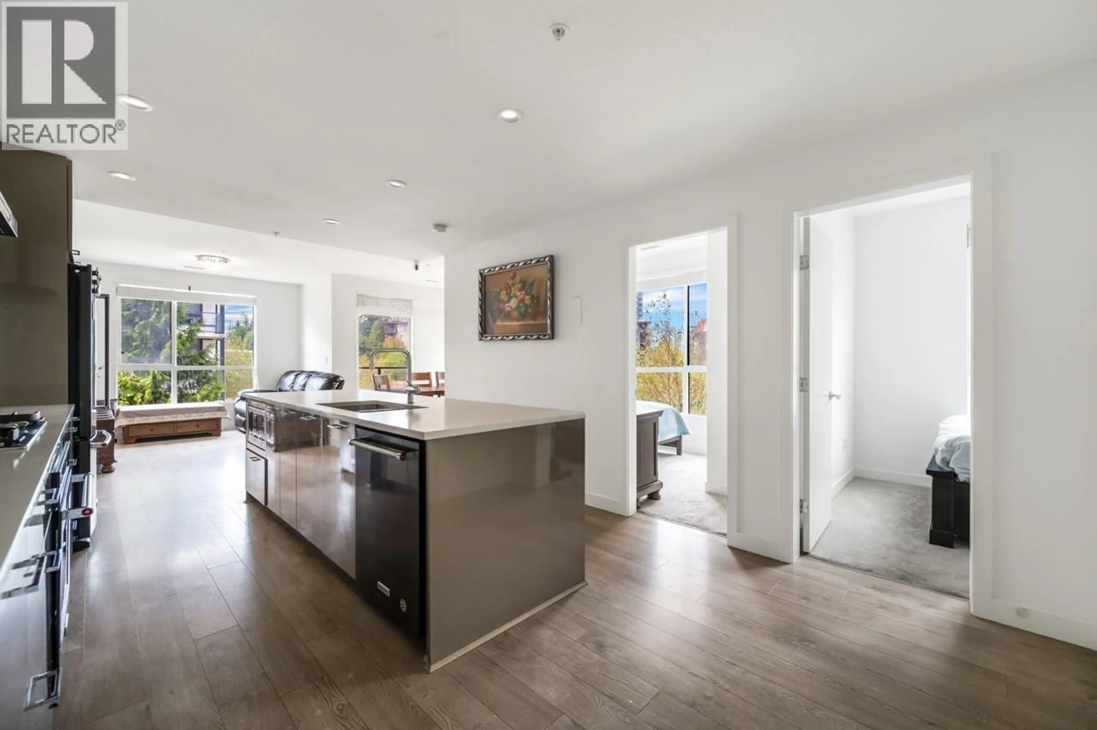 Open concept kitchen, unknown for 302 - 3581 ROSS DRIVE, Vancouver British Columbia V6S0K5