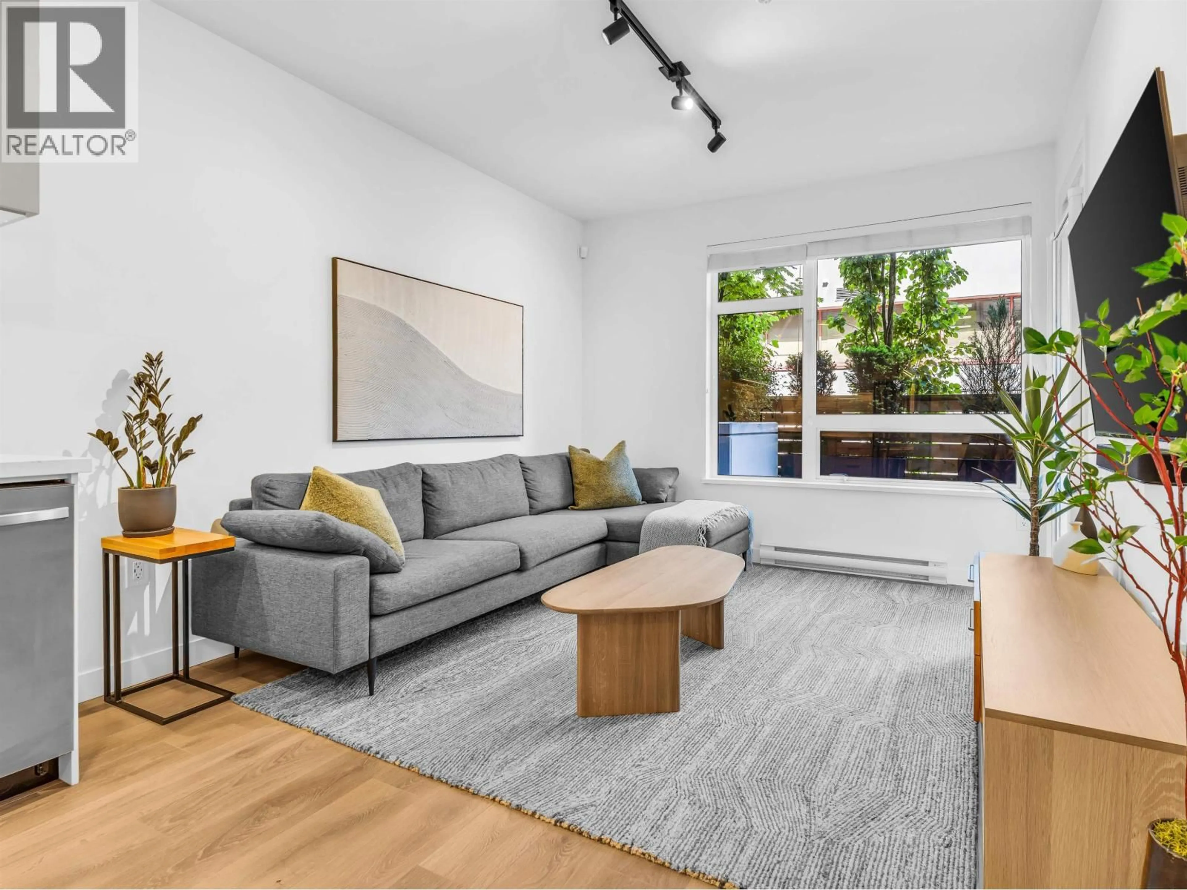 Living room with furniture, unknown for 104 - 3018 ST. GEORGE STREET, Port Moody British Columbia V3H0L4