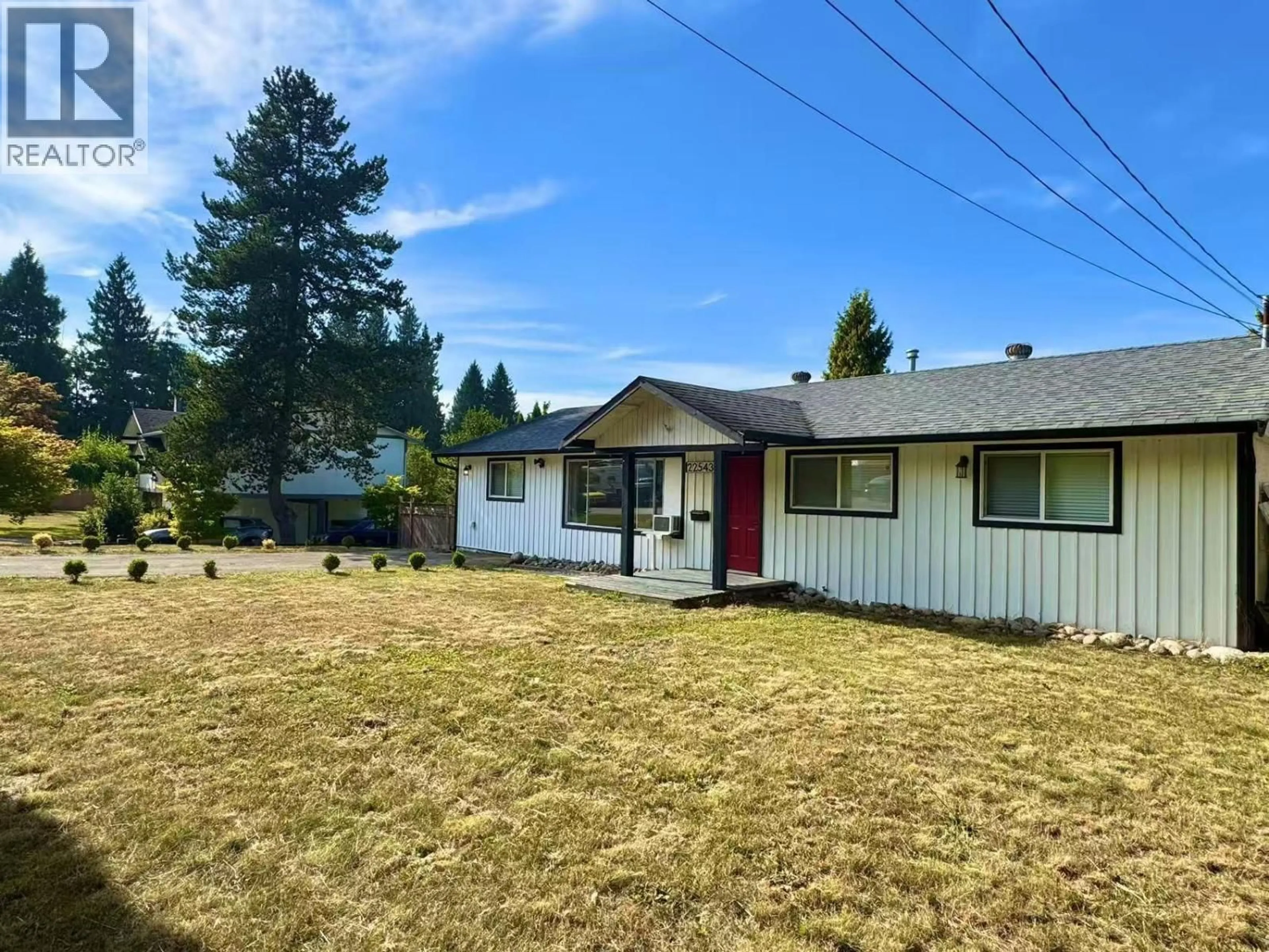 A pic from outside/outdoor area/front of a property/back of a property/a pic from drone, street for 22543 123 AVENUE, Maple Ridge British Columbia V2X4E3