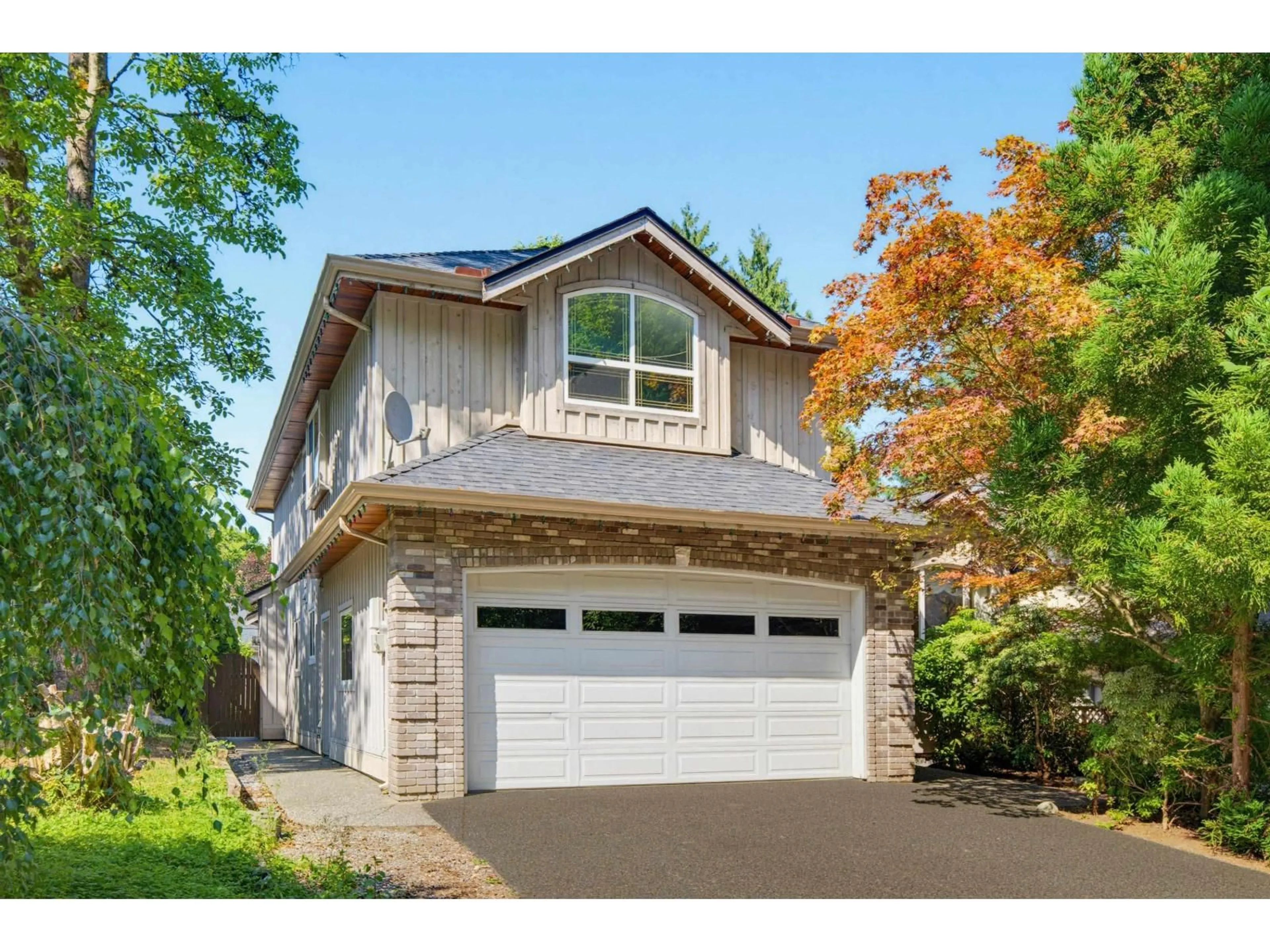 Home with vinyl exterior material, street for 16587 84 AVENUE, Surrey British Columbia V4N3H3