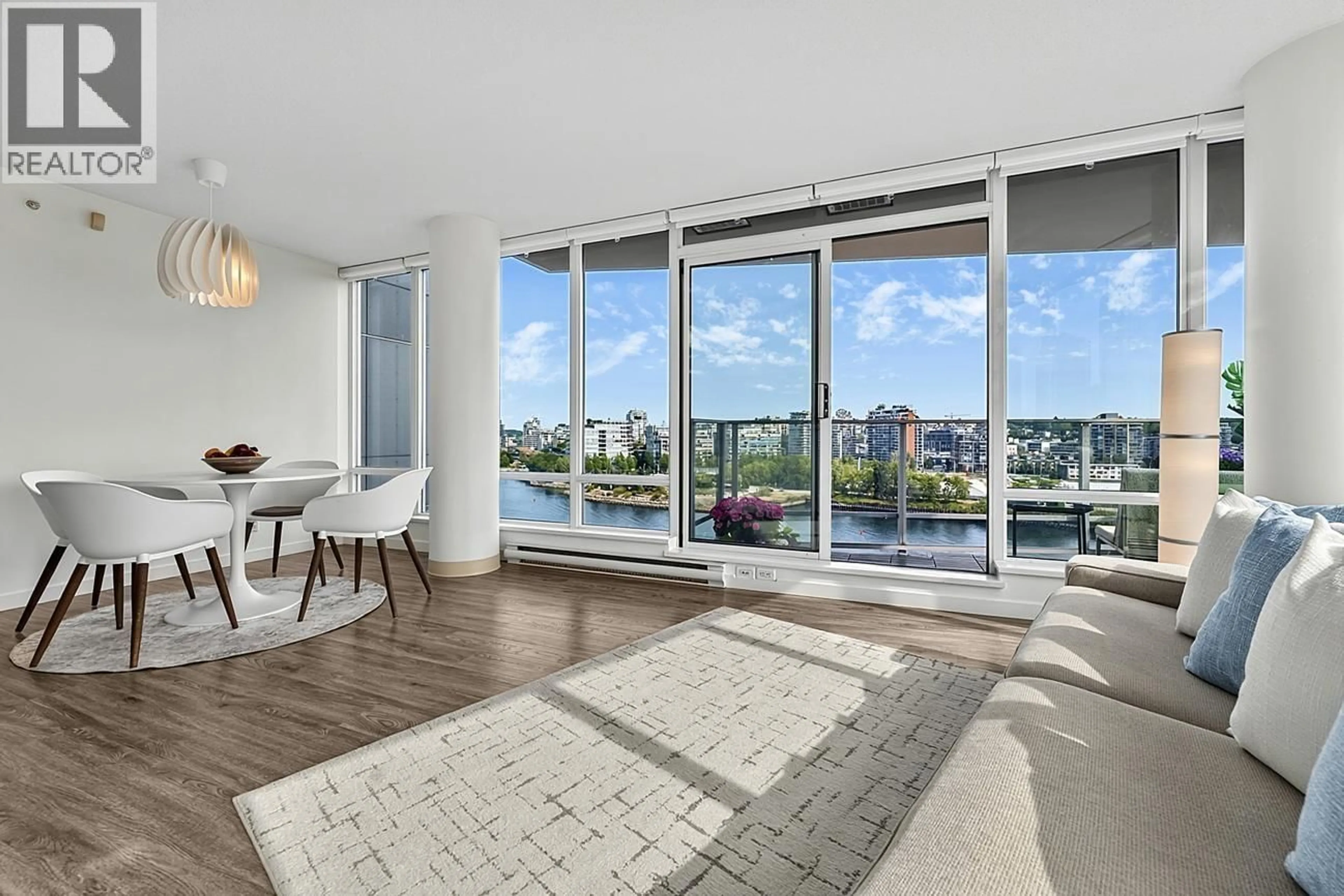 Living room with furniture, unknown for 1202 - 980 COOPERAGE WAY, Vancouver British Columbia V6B0C3