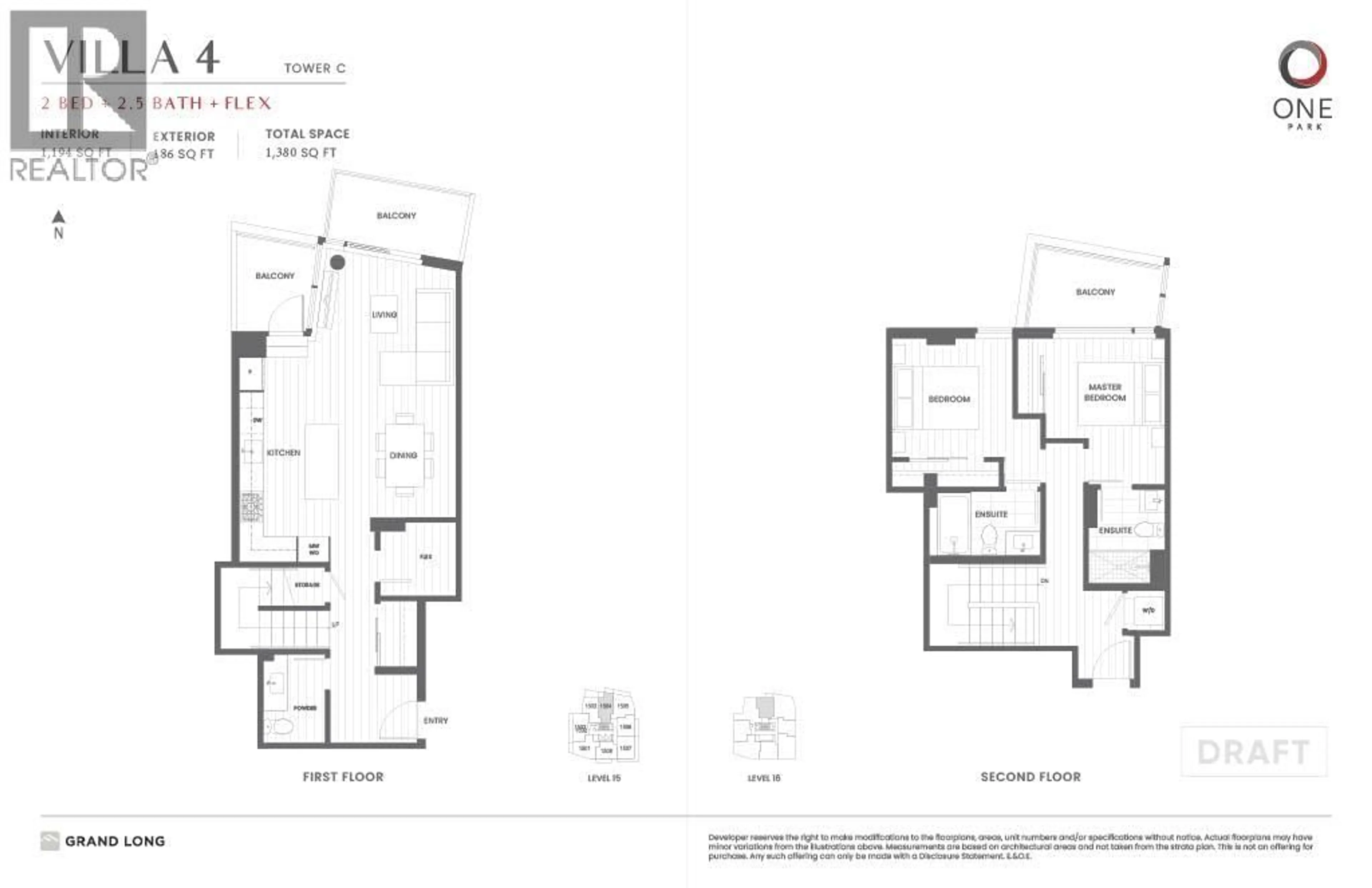 Floor plan for 1504 - 6655 BUSWELL STREET, Richmond British Columbia V6Y0M4