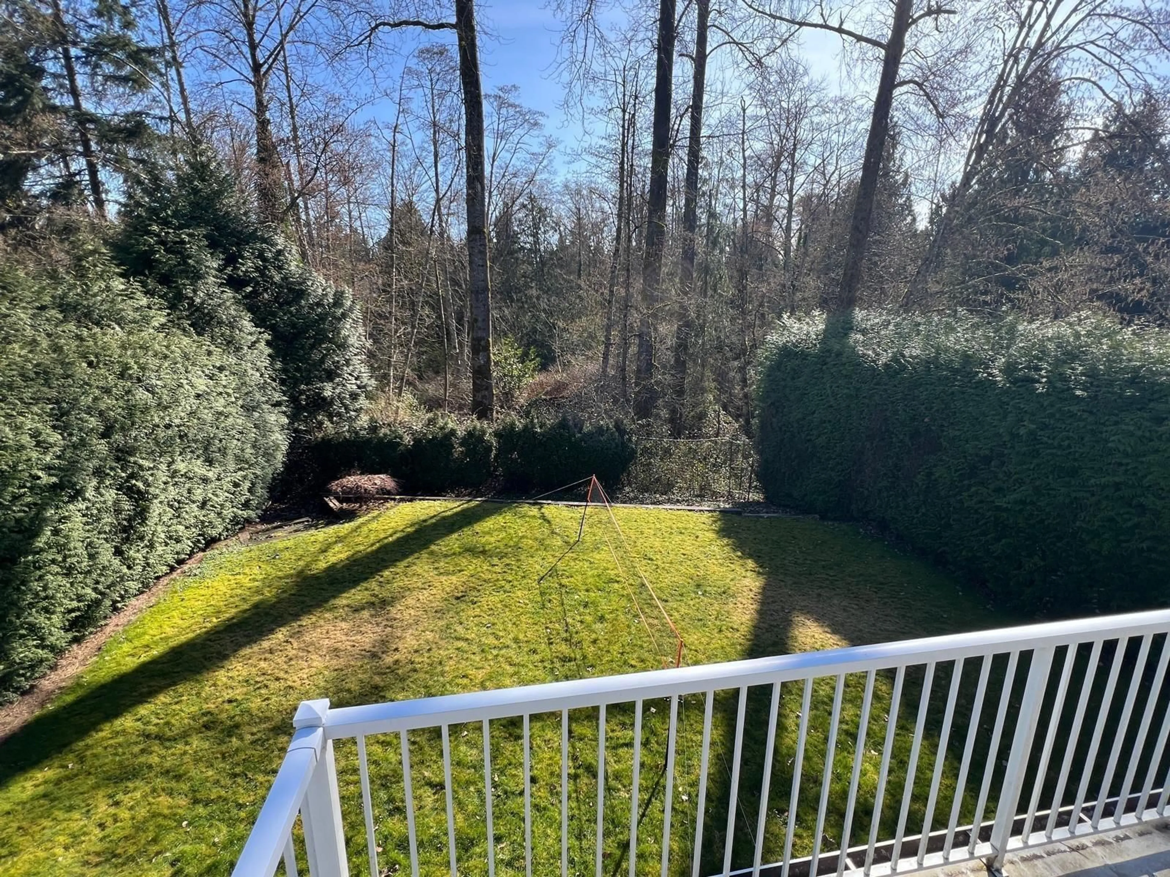 A pic from outside/outdoor area/front of a property/back of a property/a pic from drone, forest/trees view for 14052 66 AVENUE, Surrey British Columbia V3W2B1