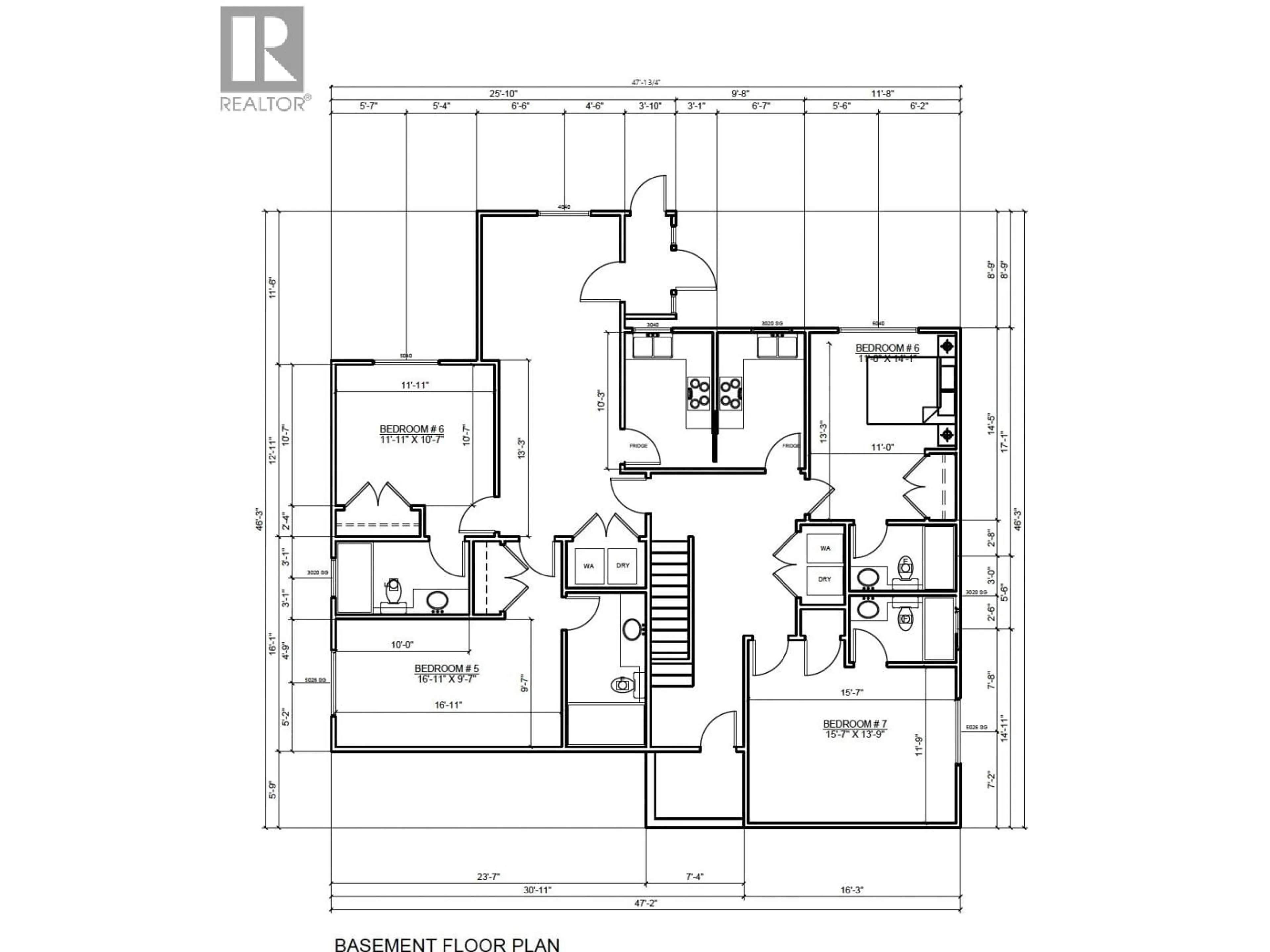 Floor plan for 6976 HEATHER STREET, Vancouver British Columbia V6P3P6