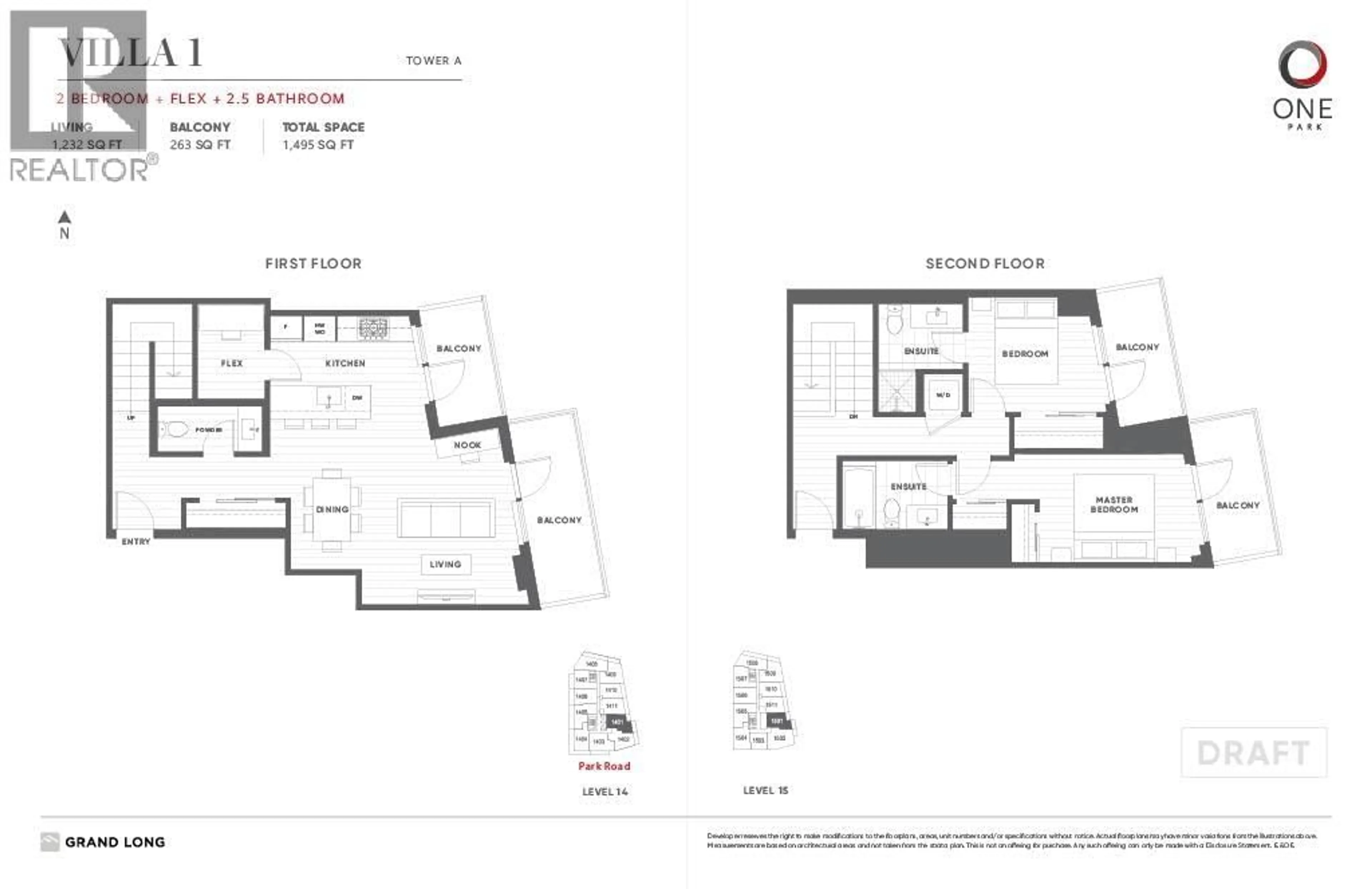 Floor plan for 1401 - 8111 PARK ROAD, Richmond British Columbia V6Y0M2