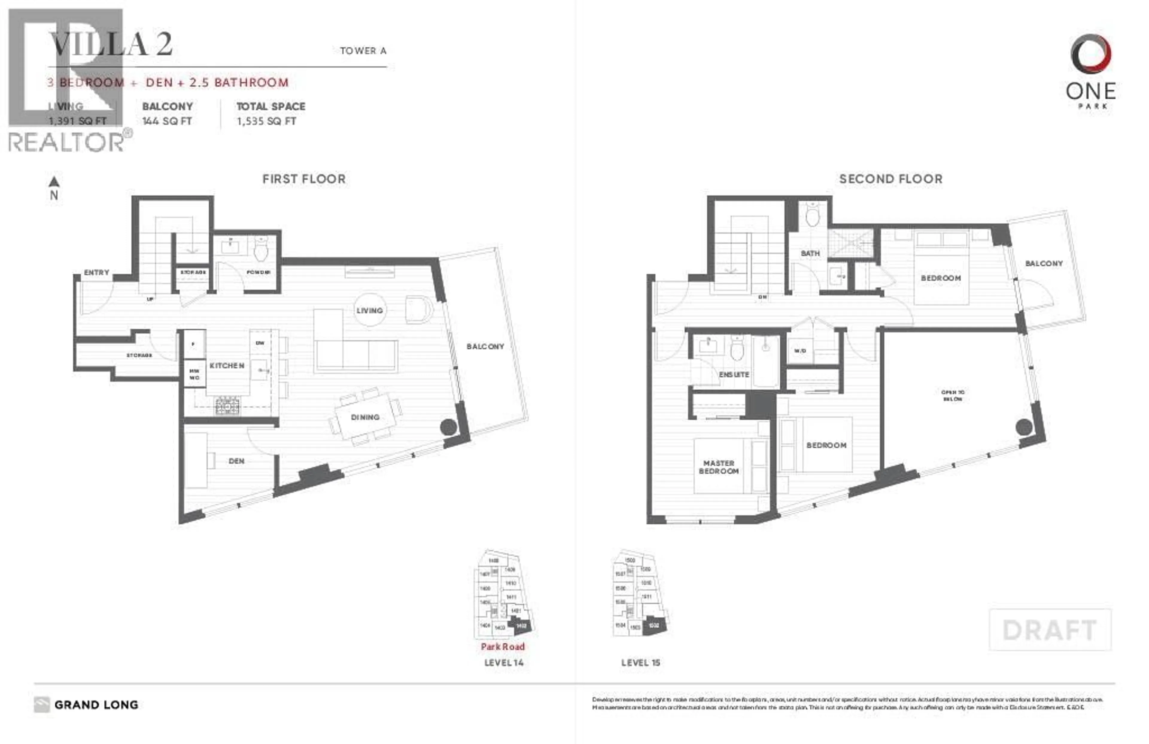 Floor plan for 1402 - 8111 PARK ROAD, Richmond British Columbia V6Y0M2